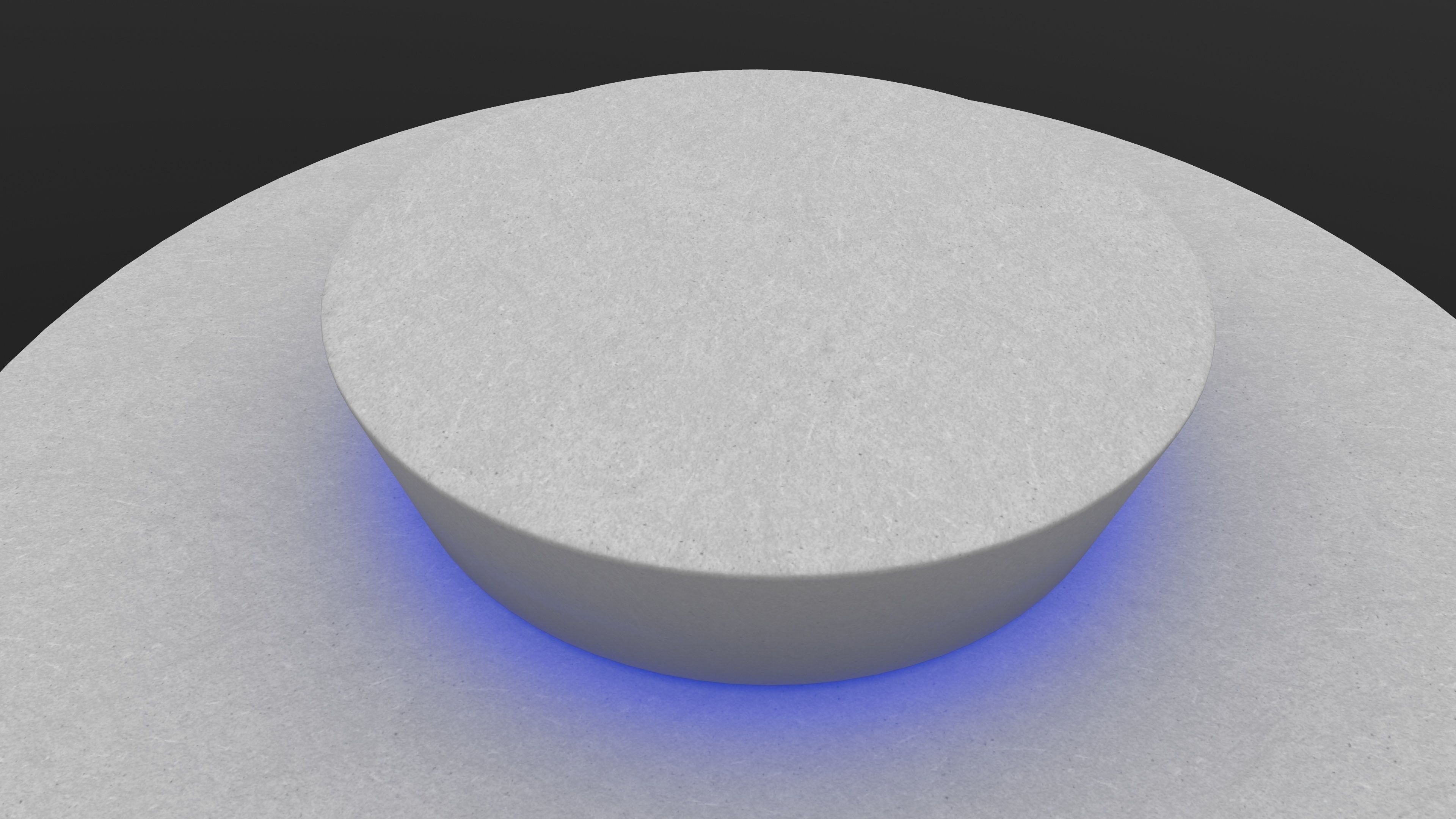 Modern Bench 3D Model AR VR PBR WebGL Low-poly 3D model_11