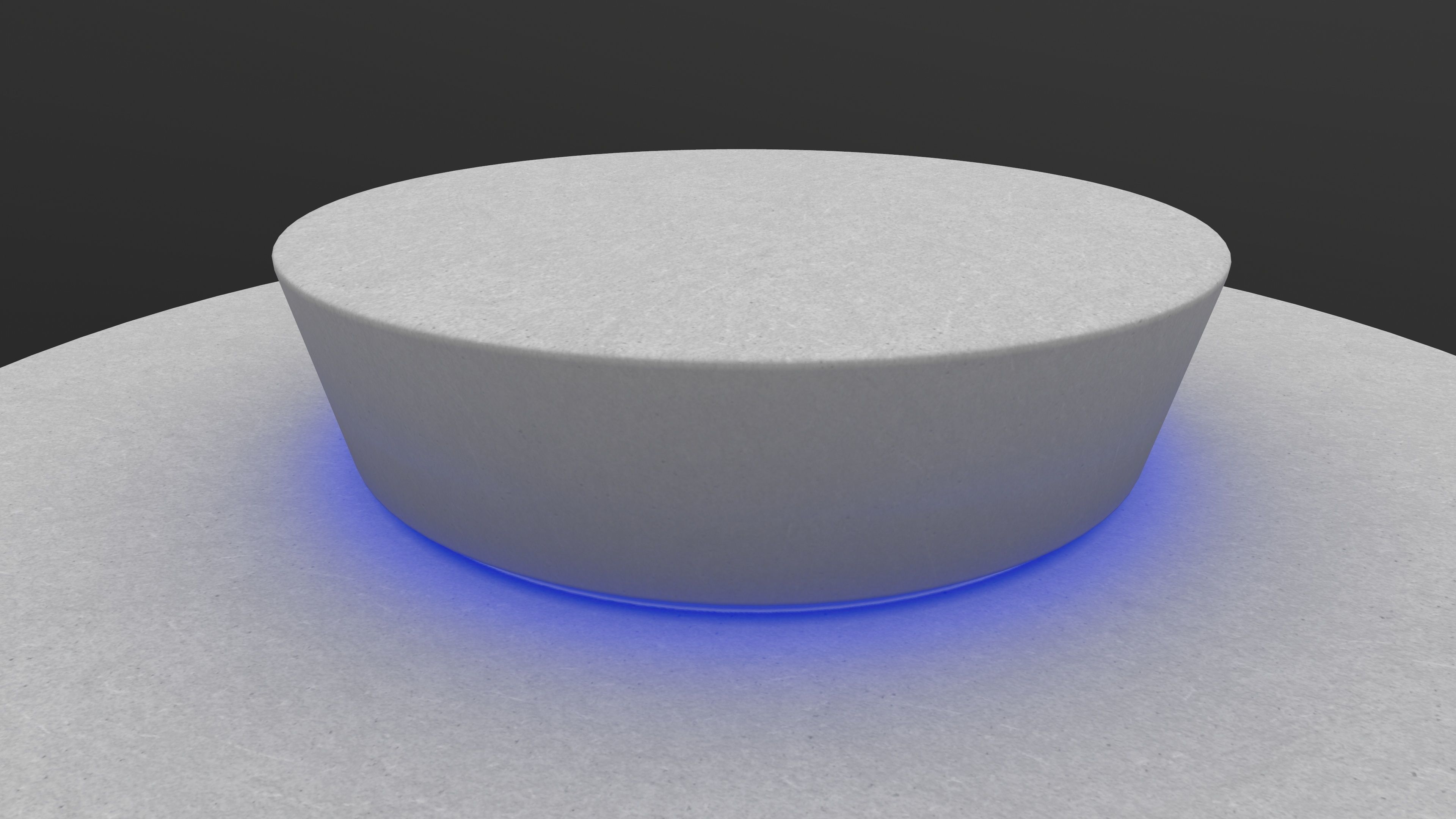 Modern Bench 3D Model AR VR PBR WebGL Low-poly 3D model_7