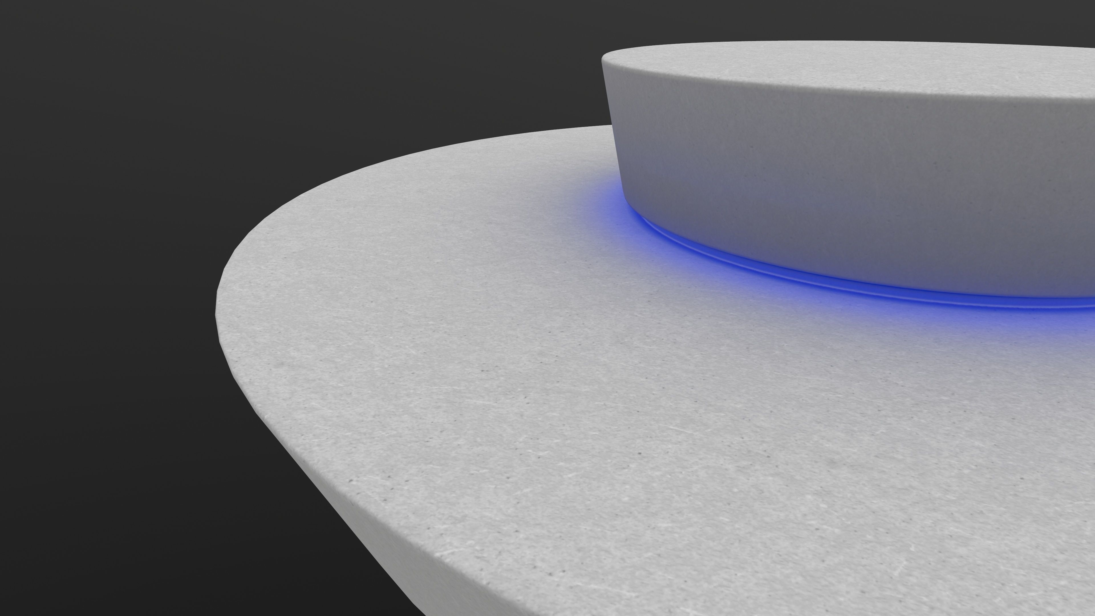 Modern Bench 3D Model AR VR PBR WebGL Low-poly 3D model_8