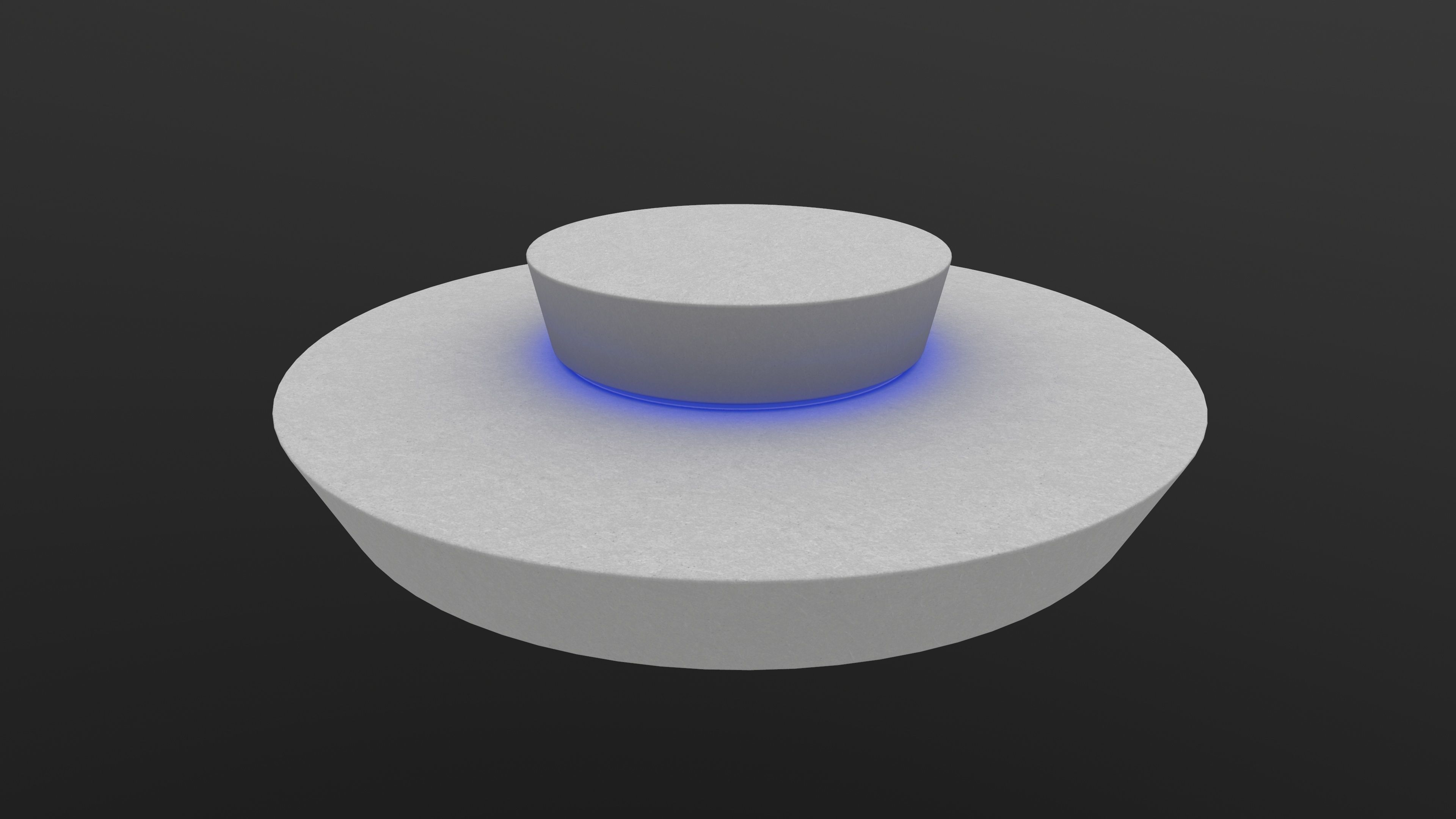 Modern Bench 3D Model AR VR PBR WebGL Low-poly 3D model_6