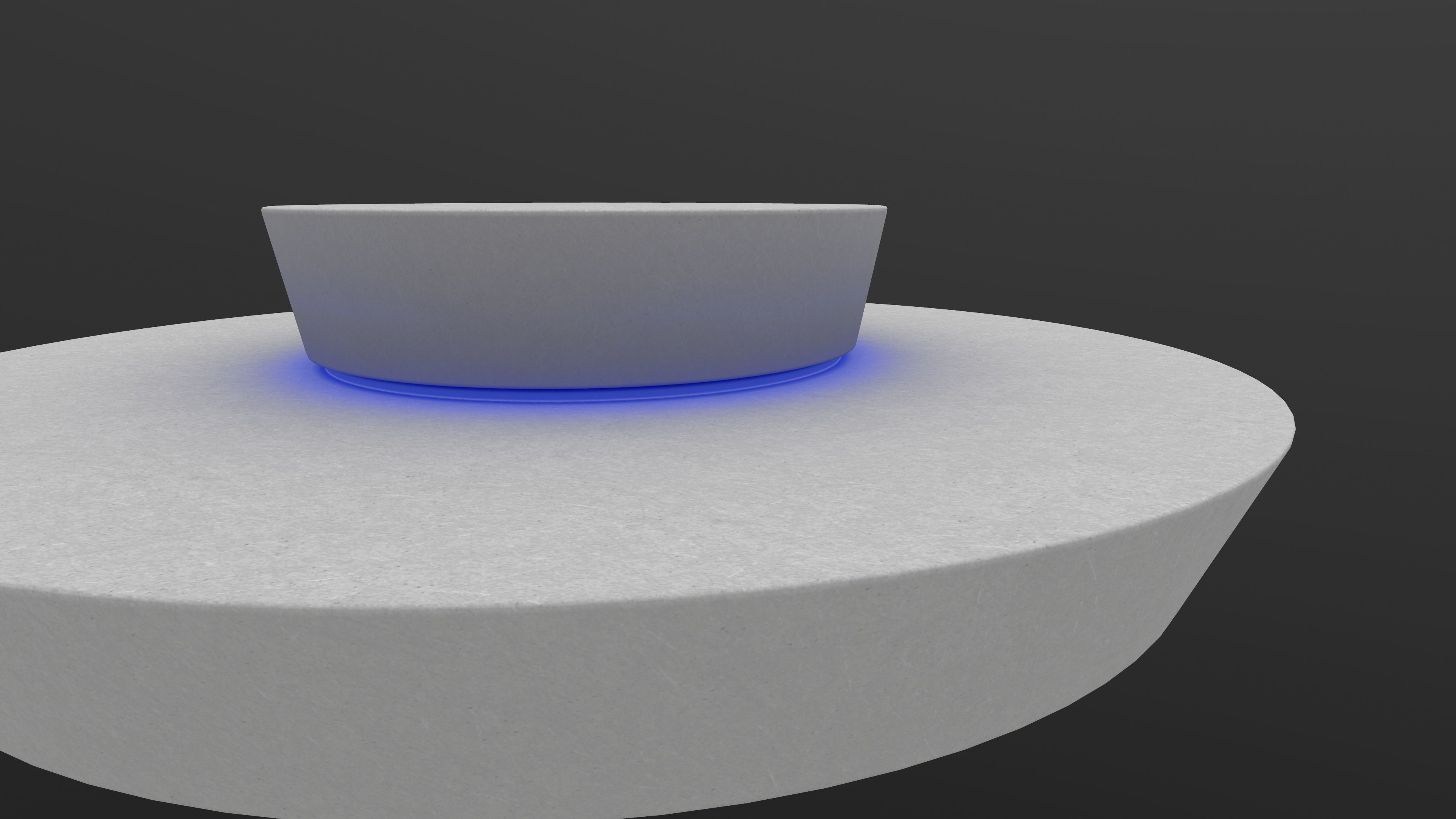 Modern Bench 3D Model AR VR PBR WebGL Low-poly 3D model_9