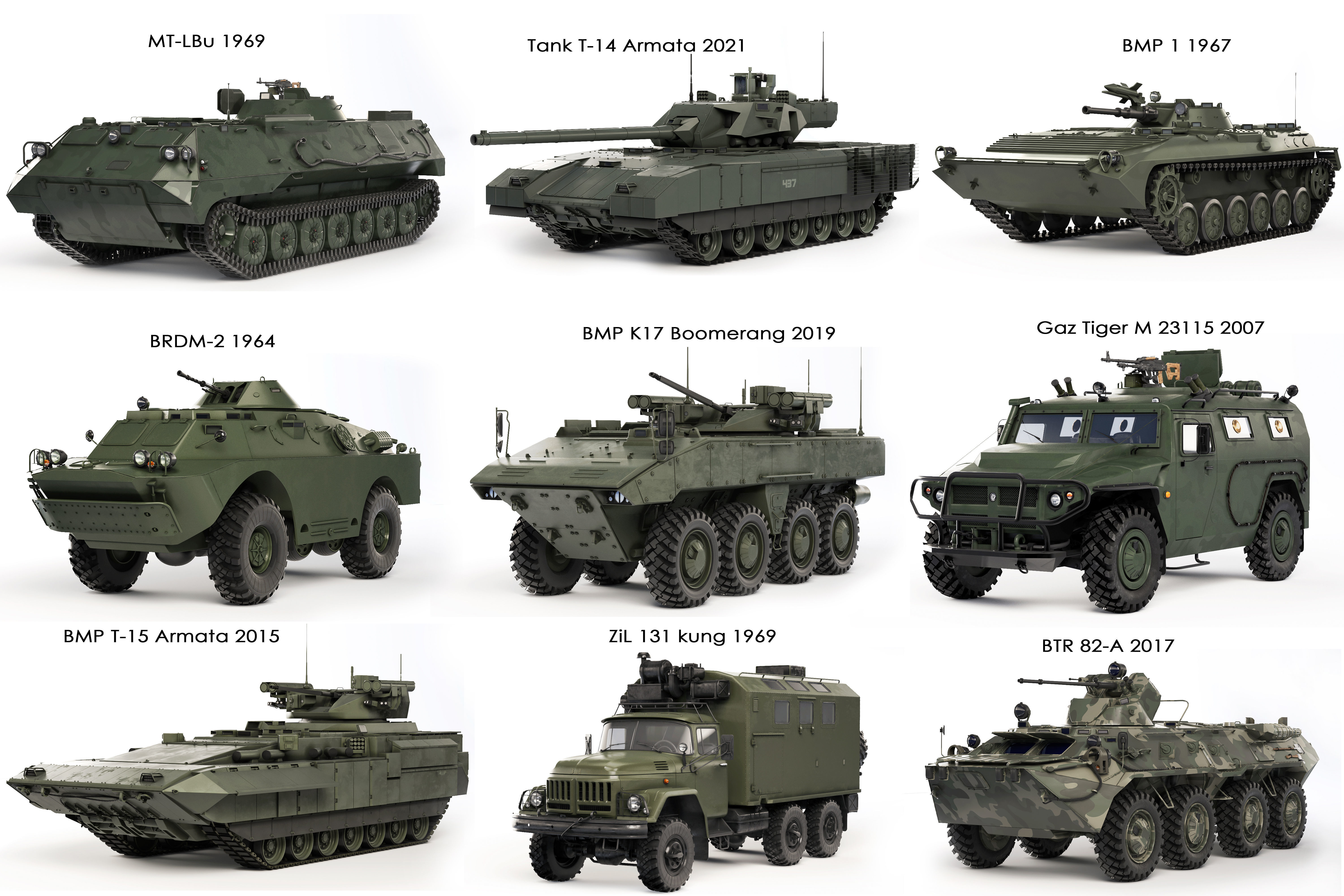 Large collection of equipment of the Russian Armed Forces _0