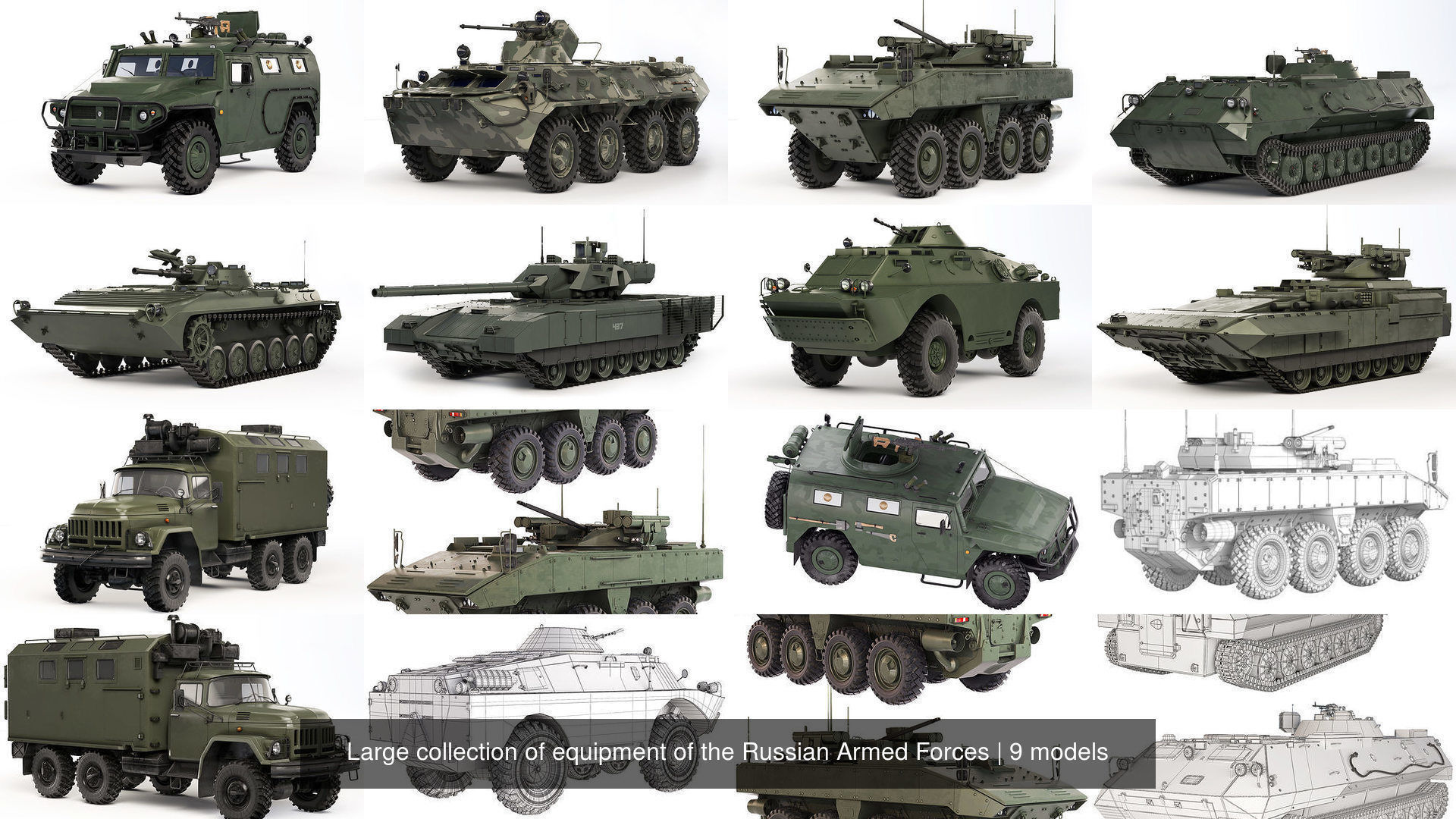 Large collection of equipment of the Russian Armed Forces _1