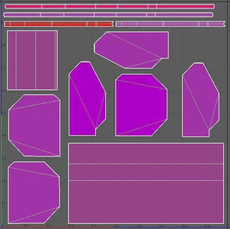 Cargo Drone Game ready Low-poly 3D model_20