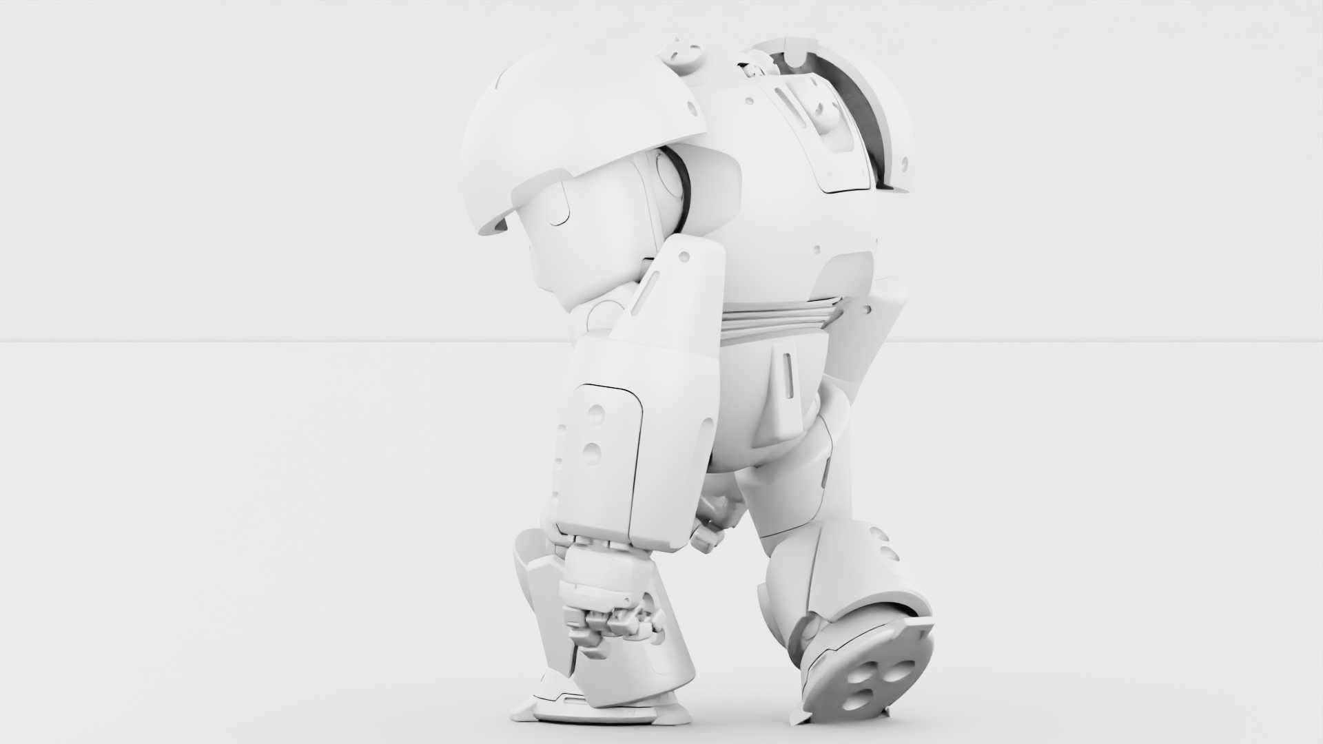 BATTLE DROID FELIX RIGGED 3D model_34