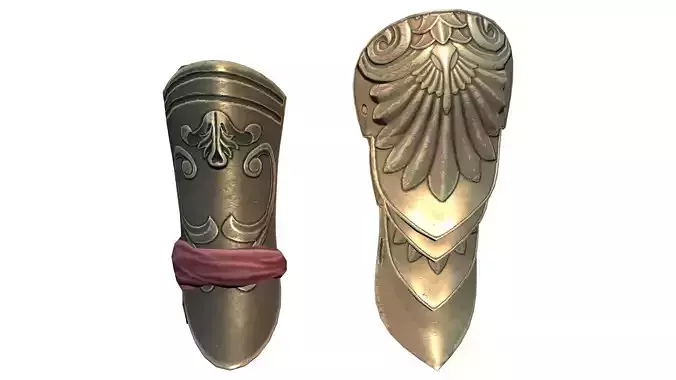 Roman Spartan Female Commander Soldier Hand Guards