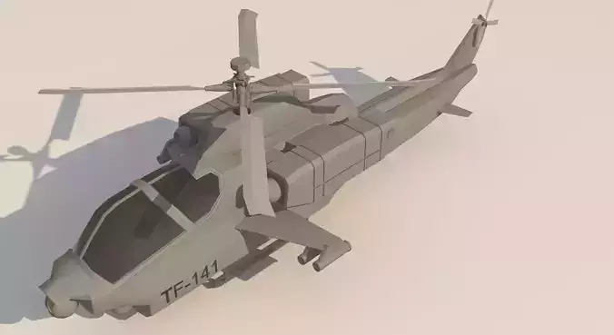 Helicopter Model military