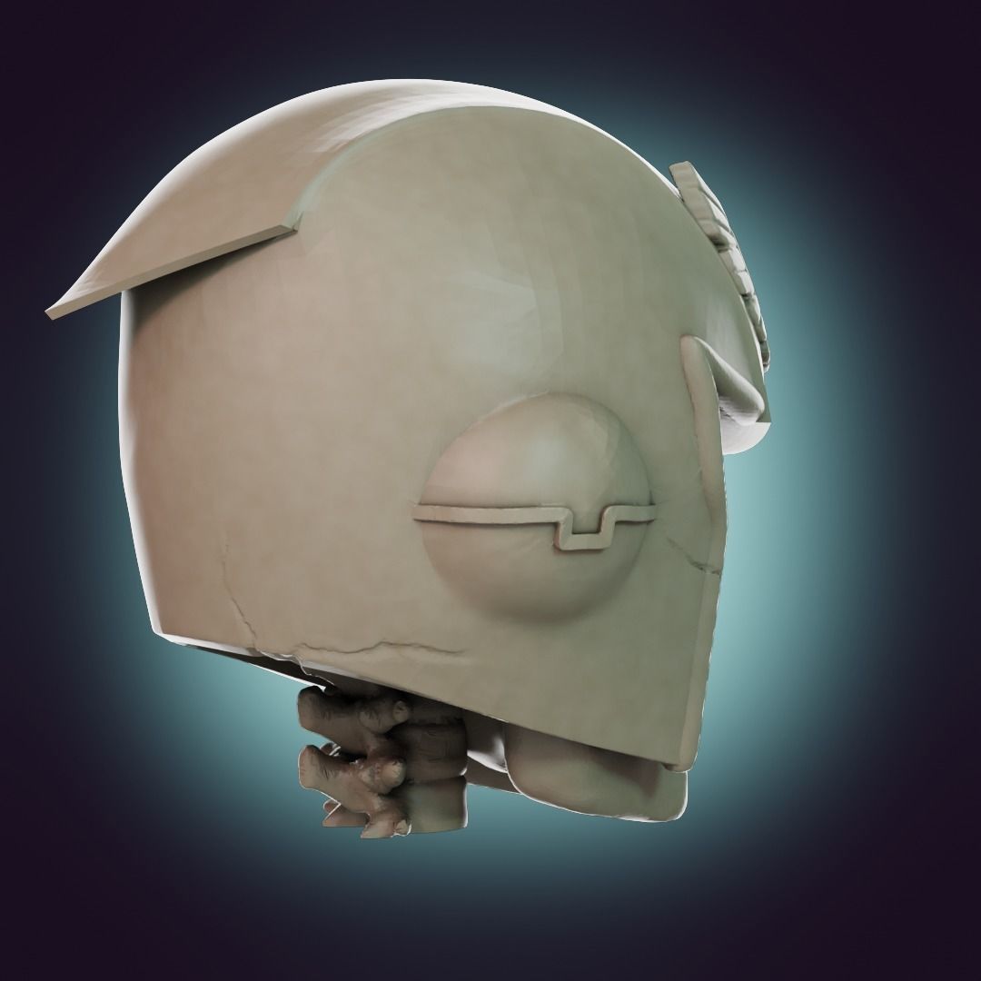  Captain Falcon Skull Helmet 3D print model_34