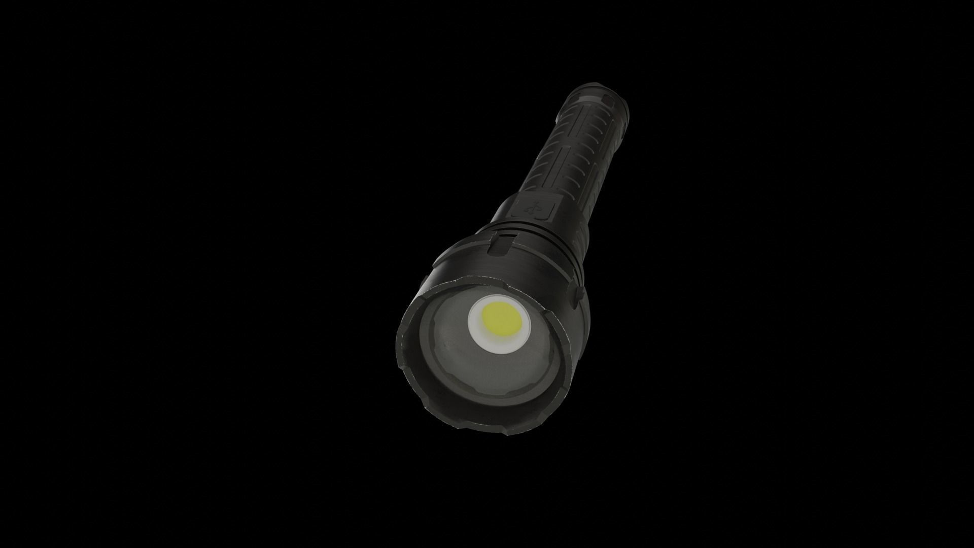 Flashlight BL-713B-P160 3D model_3