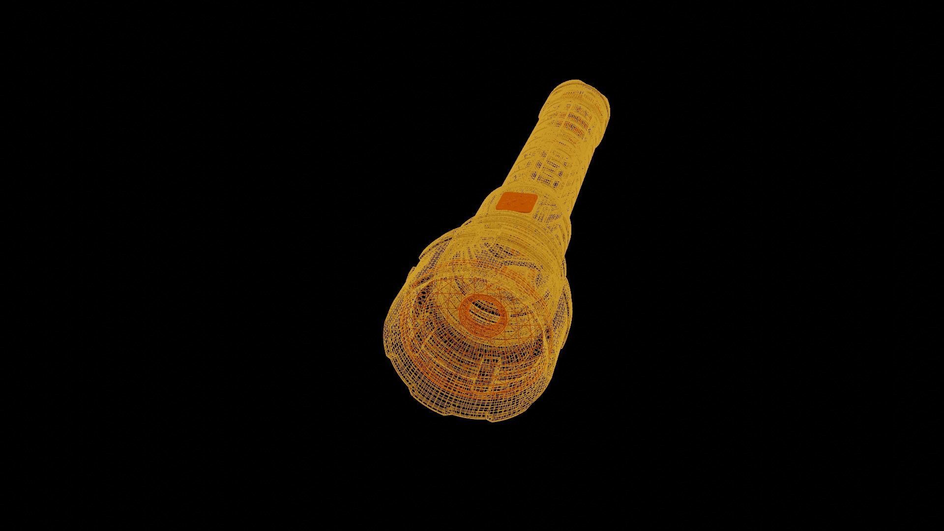 Flashlight BL-713B-P160 3D model_4