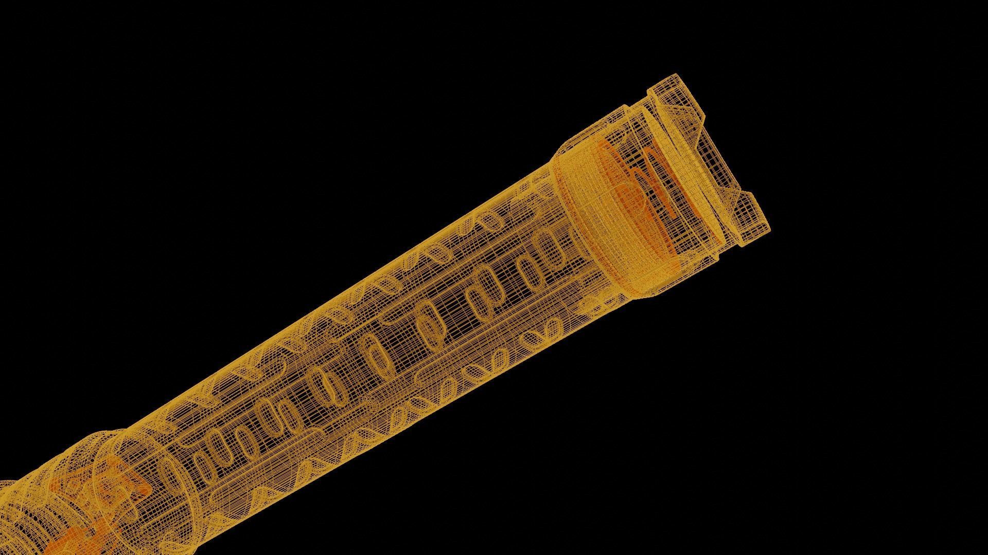 Flashlight BL-713B-P160 3D model_16