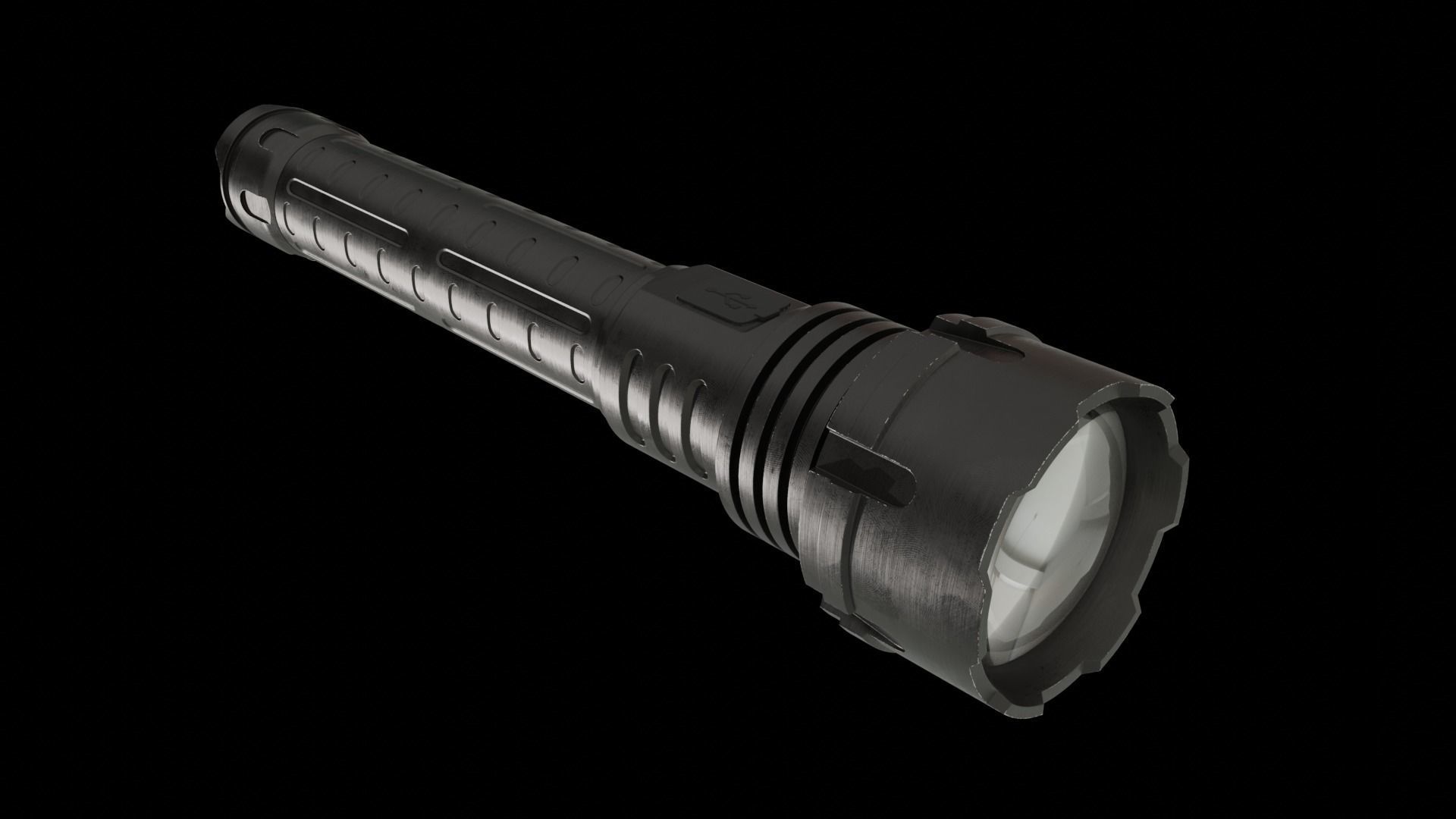 Flashlight BL-713B-P160 3D model_11