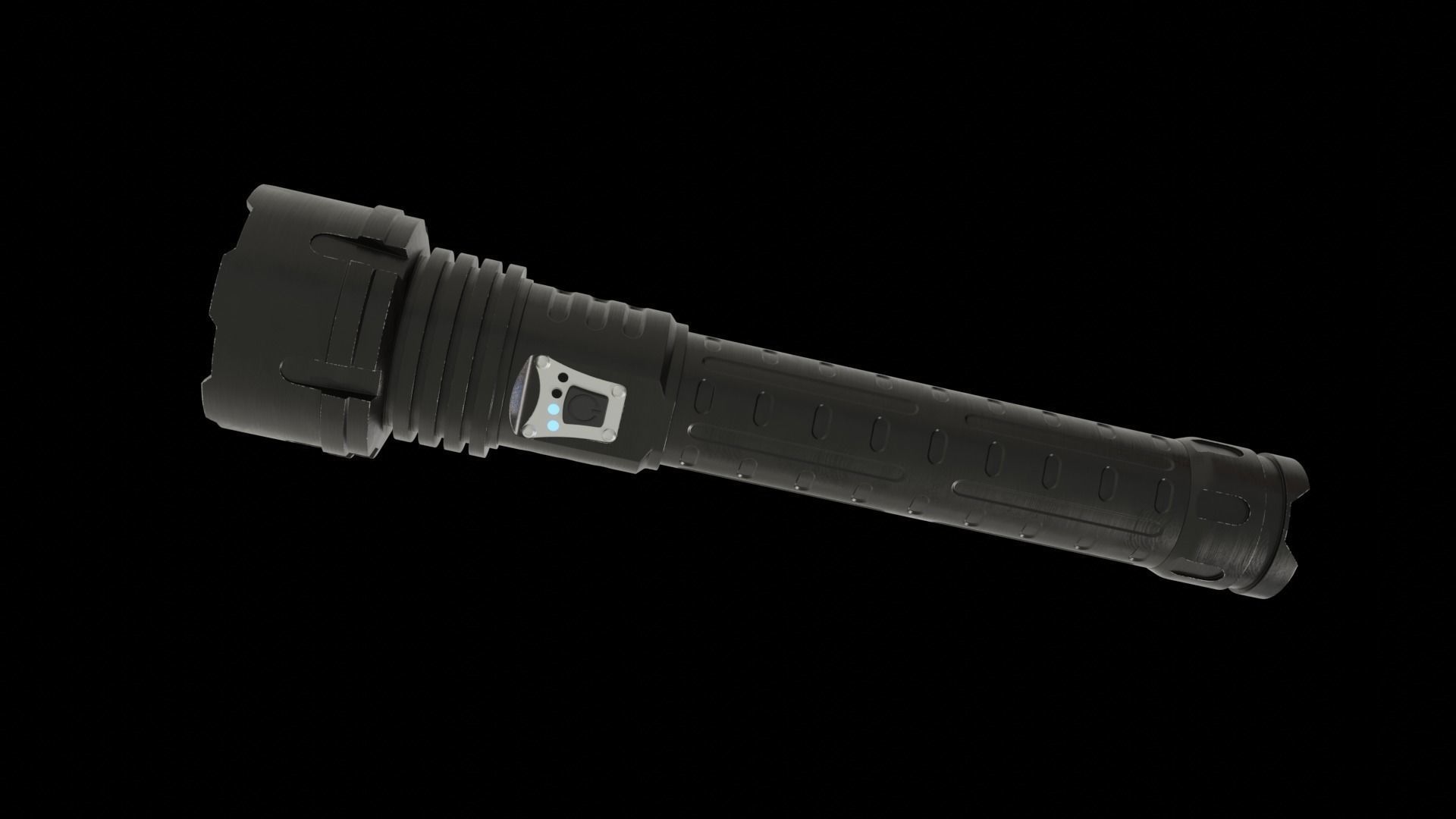 Flashlight BL-713B-P160 3D model_9