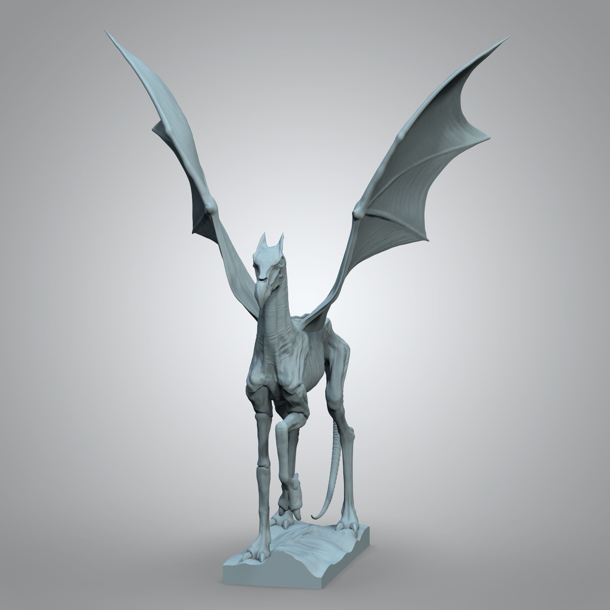 Harry Potter Thestral 3D model 3D printable CGTrader