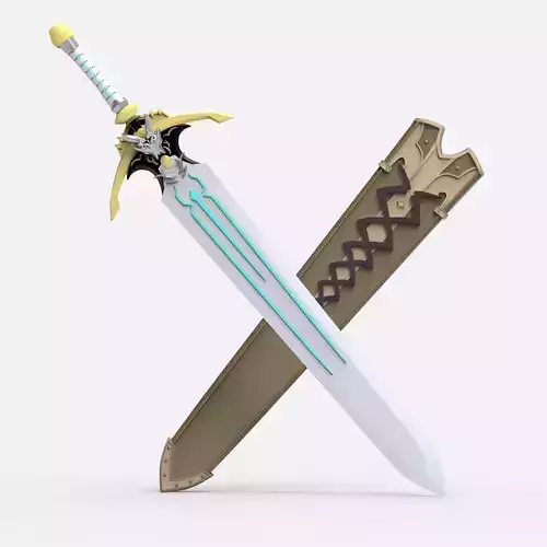 Shishou Sword from anime Tensei shitara ken deshita