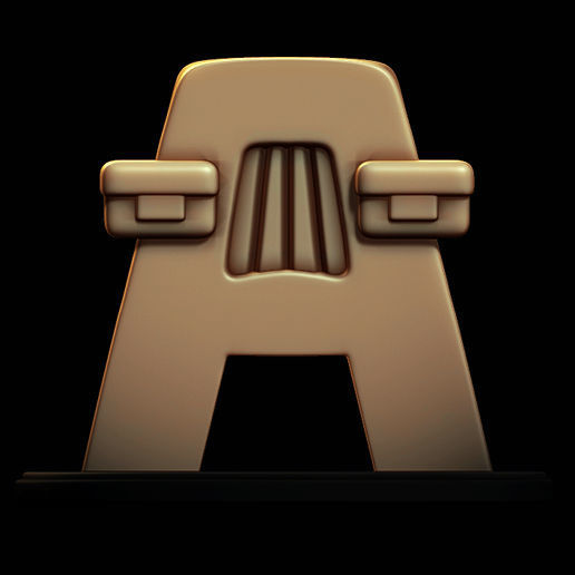 Alphabet Lore 3D print model_3