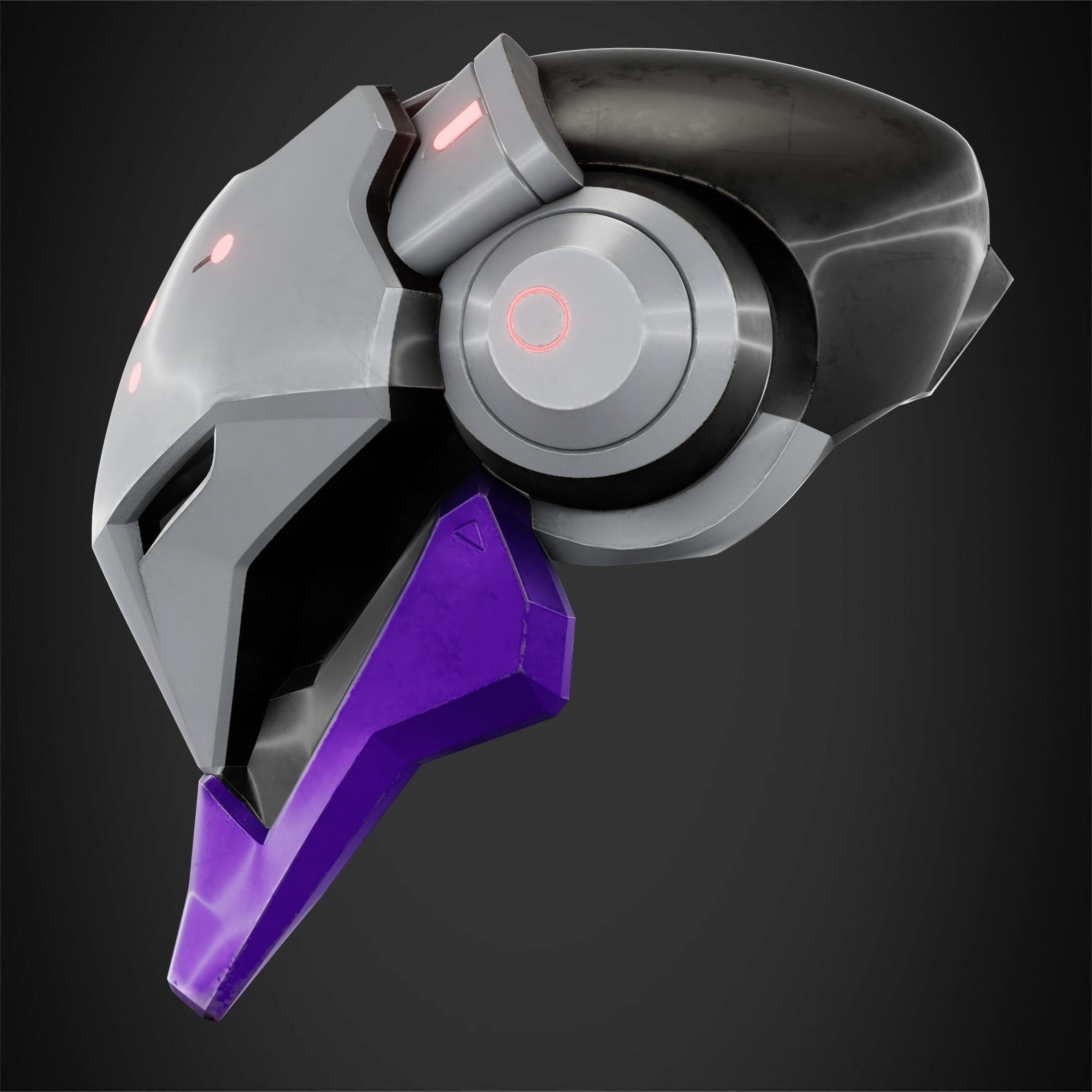 Overwatch 2 Ramattra Mask for Cosplay 3D print model_5