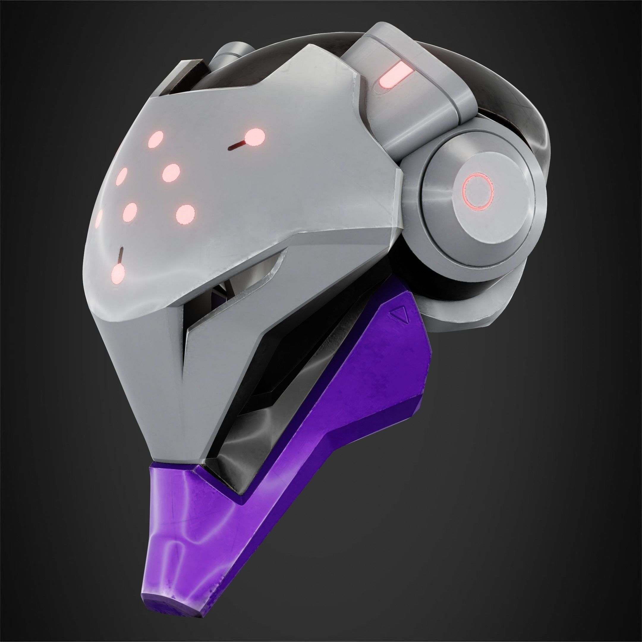 Overwatch 2 Ramattra Mask for Cosplay 3D print model_4