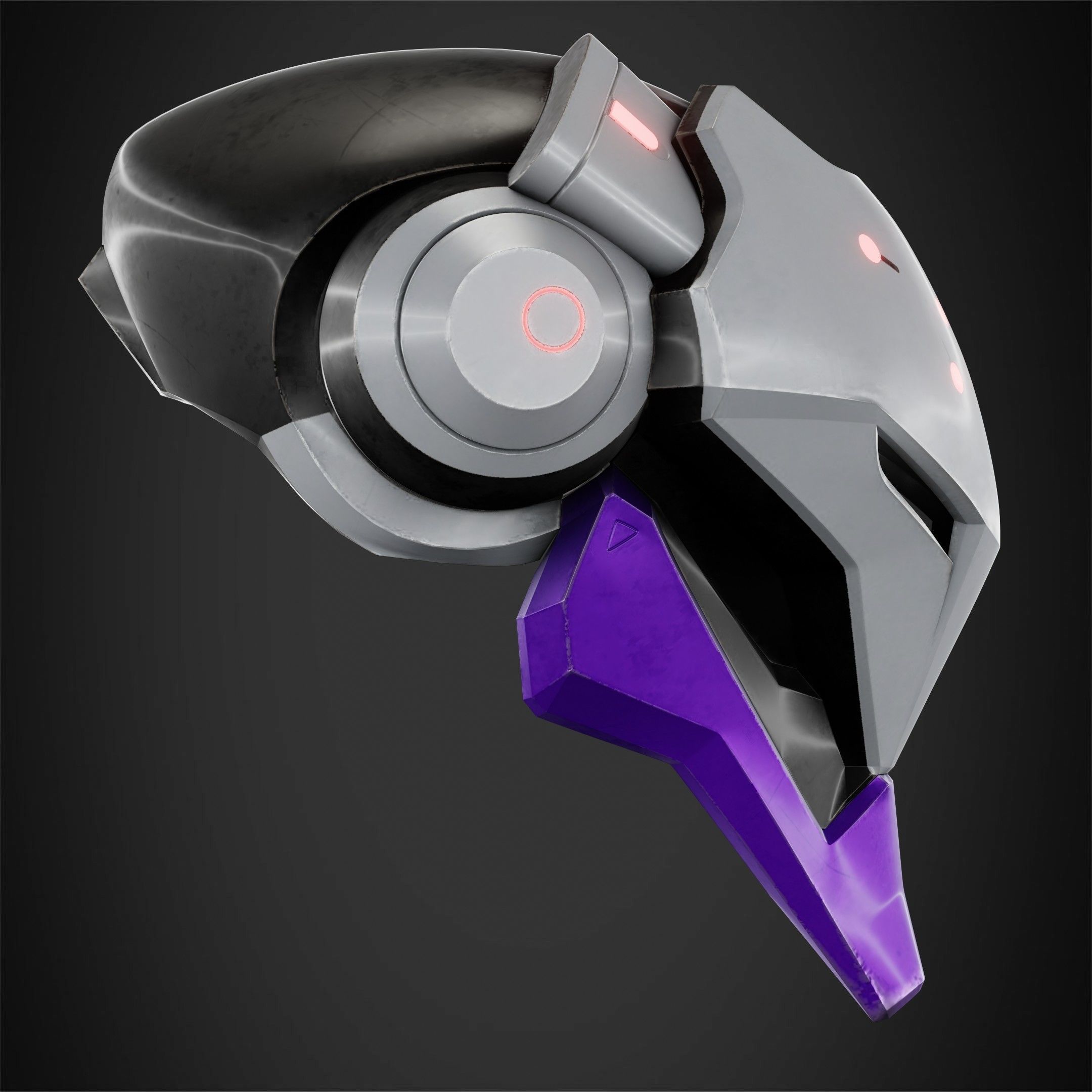 Overwatch 2 Ramattra Mask for Cosplay 3D print model_9
