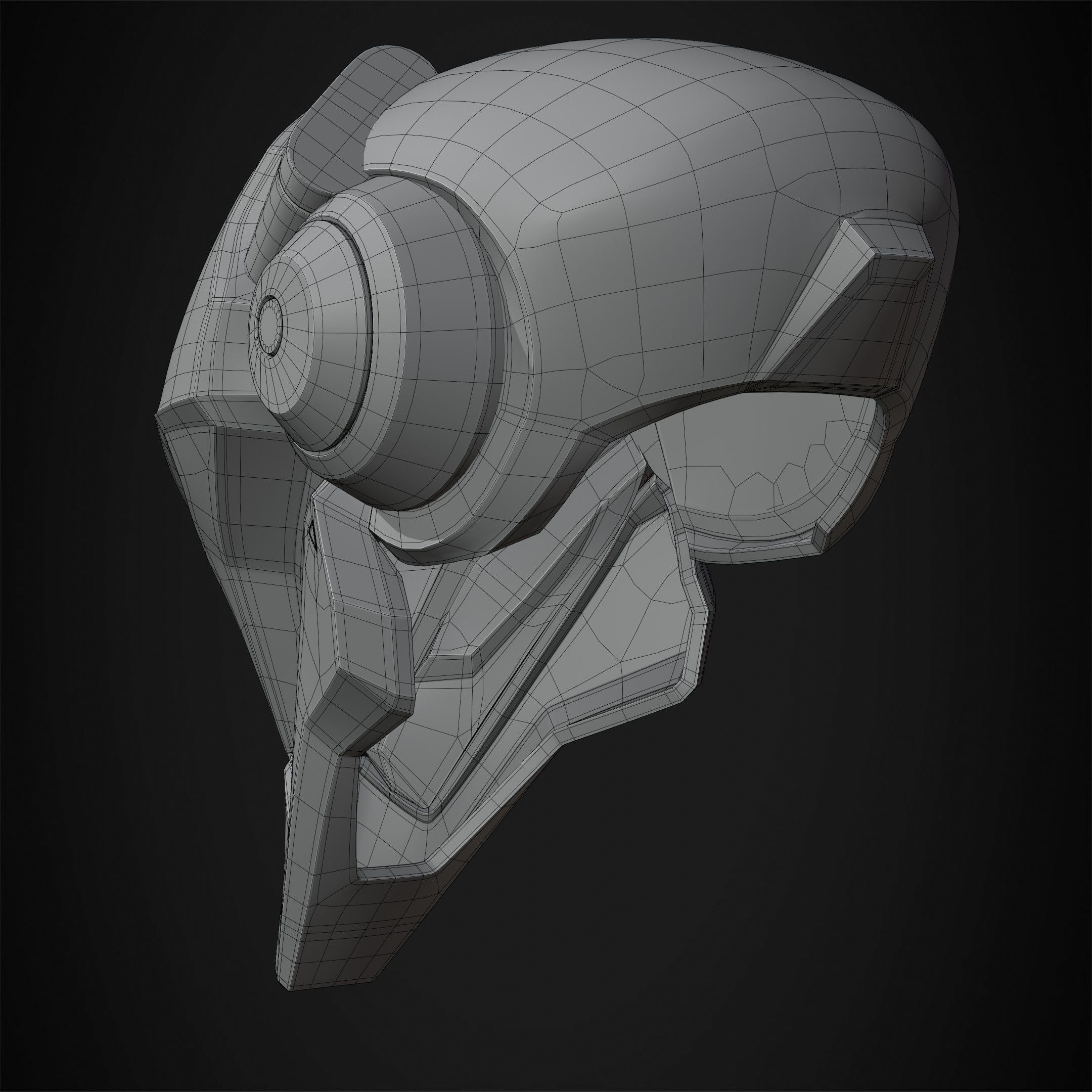 Overwatch 2 Ramattra Mask for Cosplay 3D print model_23