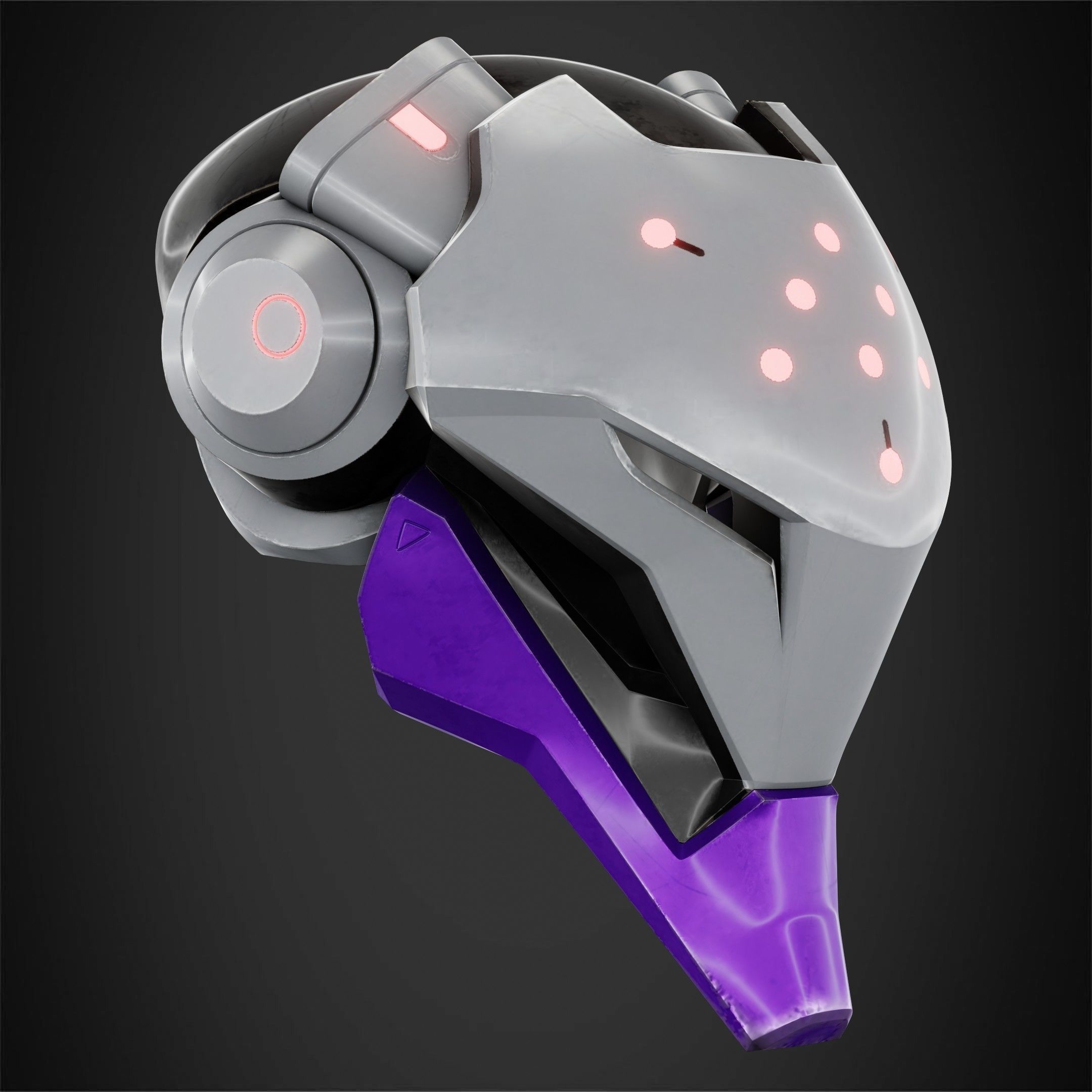 Overwatch 2 Ramattra Mask for Cosplay 3D print model_10