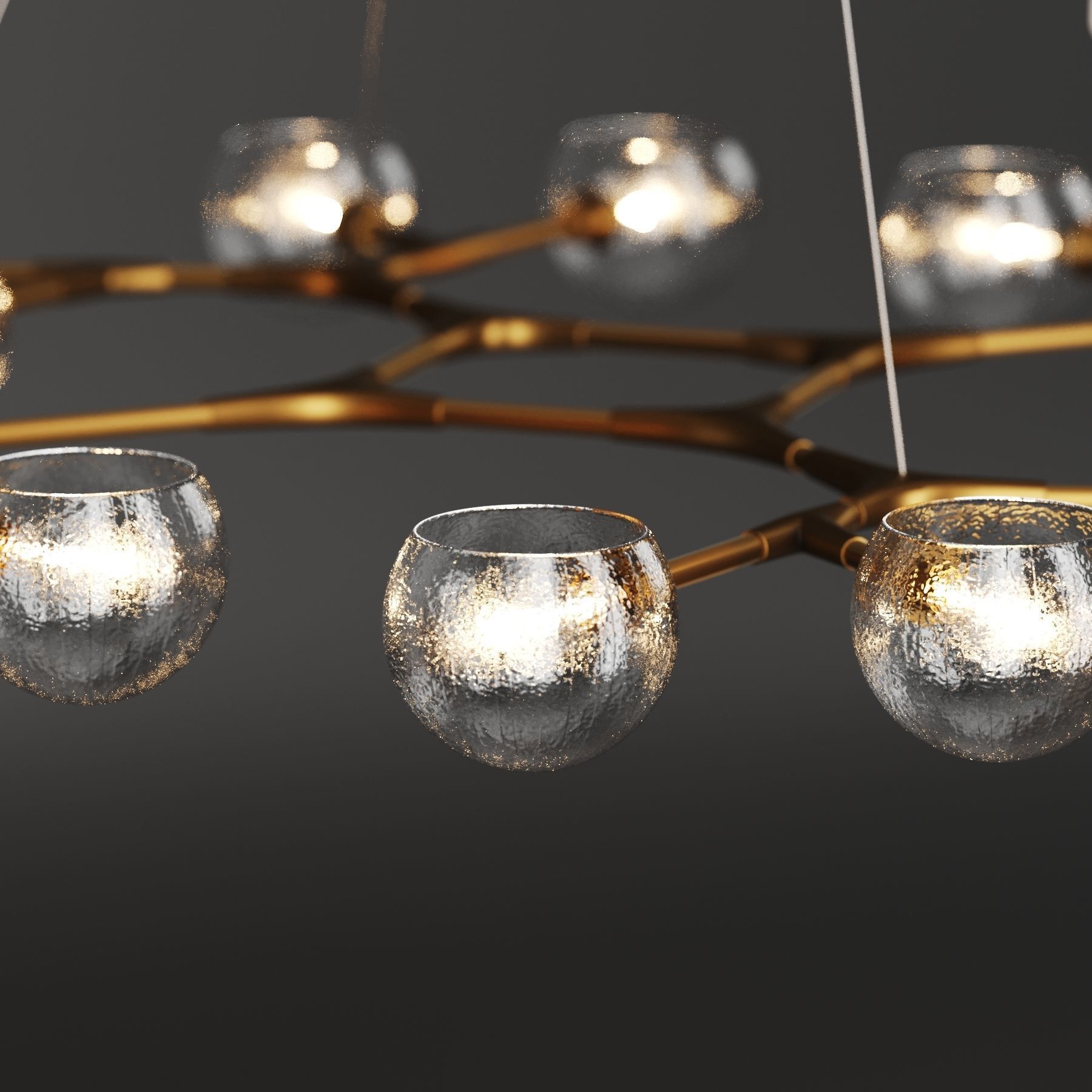 Mahowald Fixed Chandelier 89103 3D model_1