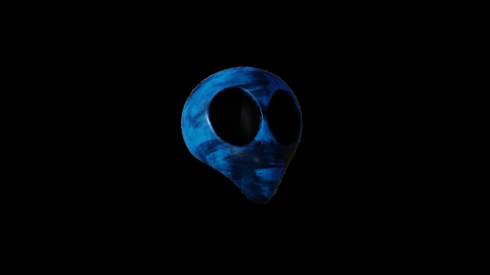 25 Textured Alien Skulls Low-poly 3D model_22