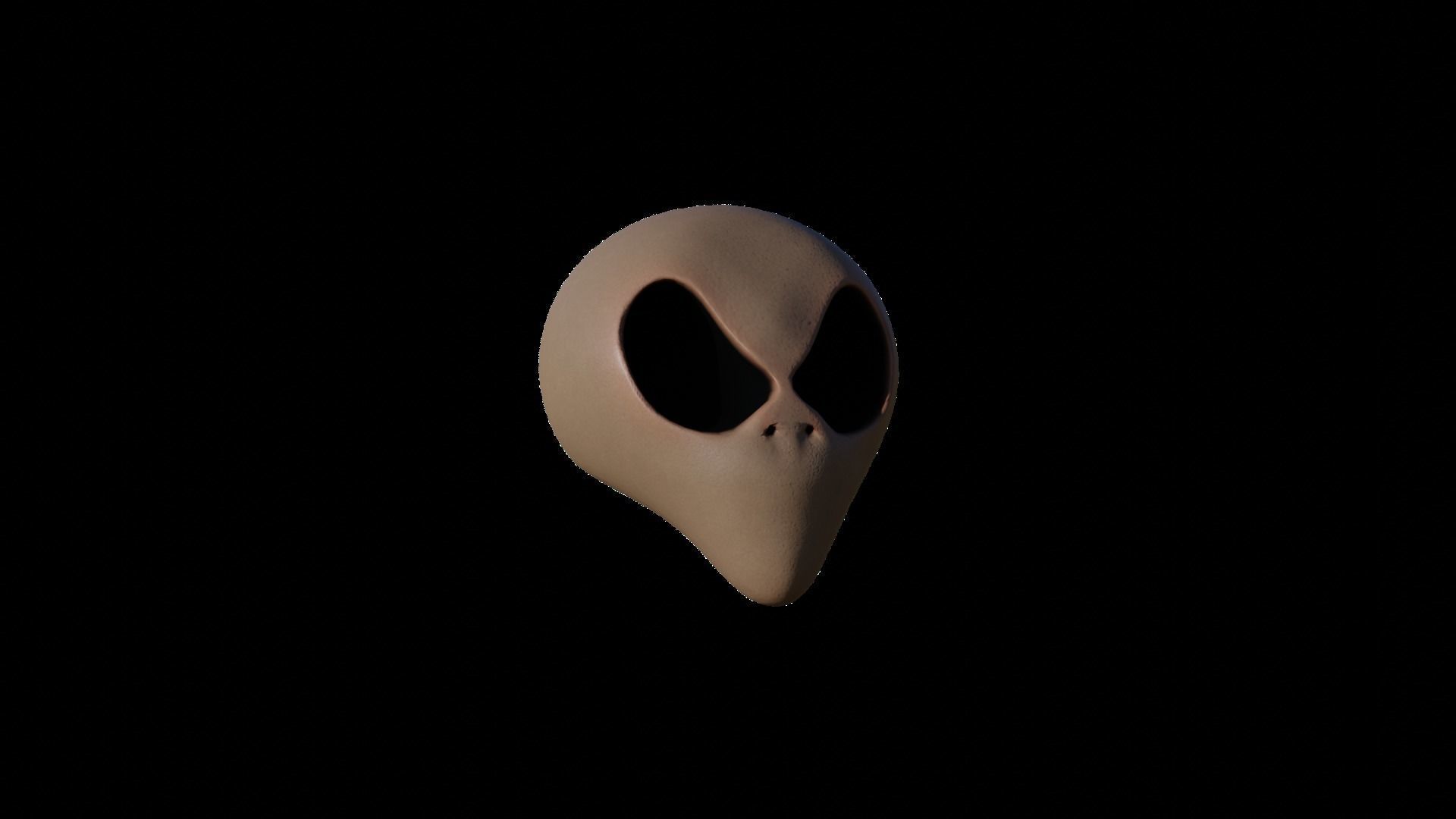 25 Textured Alien Skulls Low-poly 3D model_14