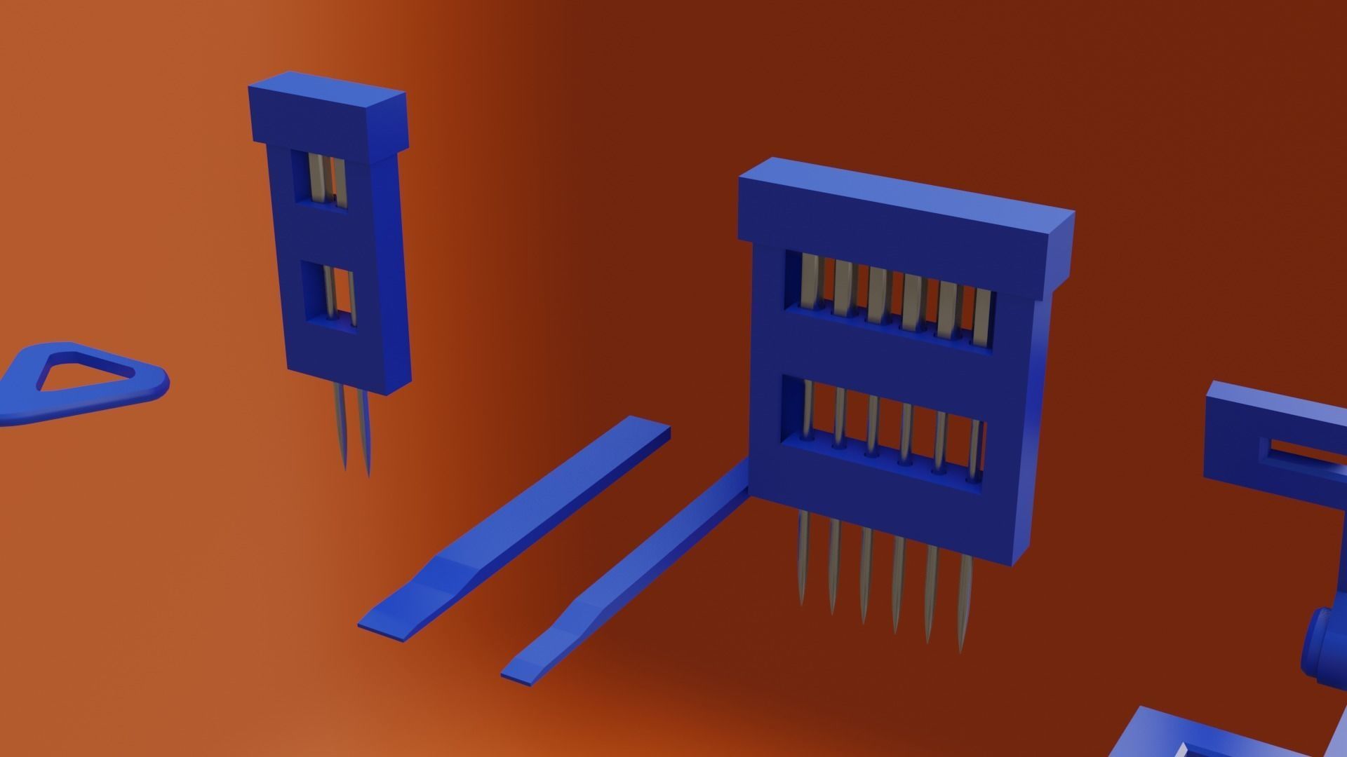 3D Printable Faux Leather DIY Stitching Chisel 3D print model_14