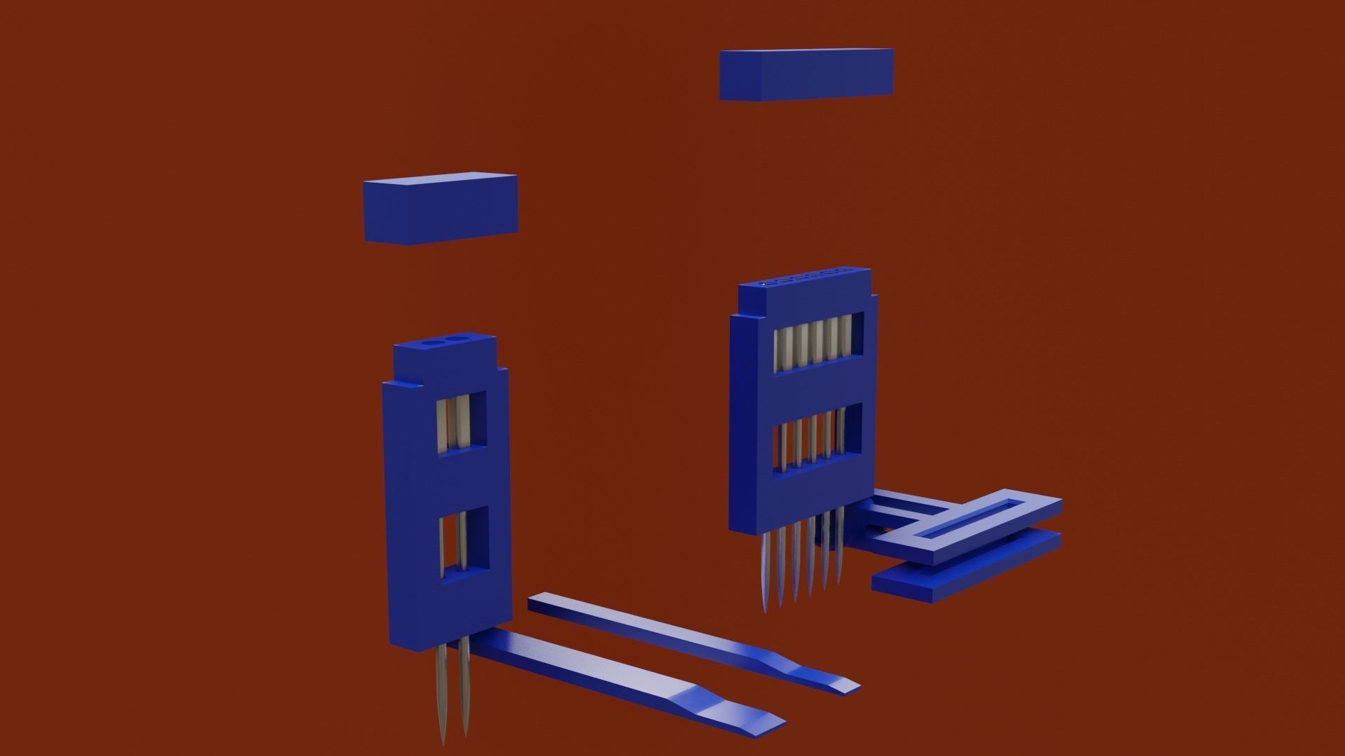 3D Printable Faux Leather DIY Stitching Chisel 3D print model_18