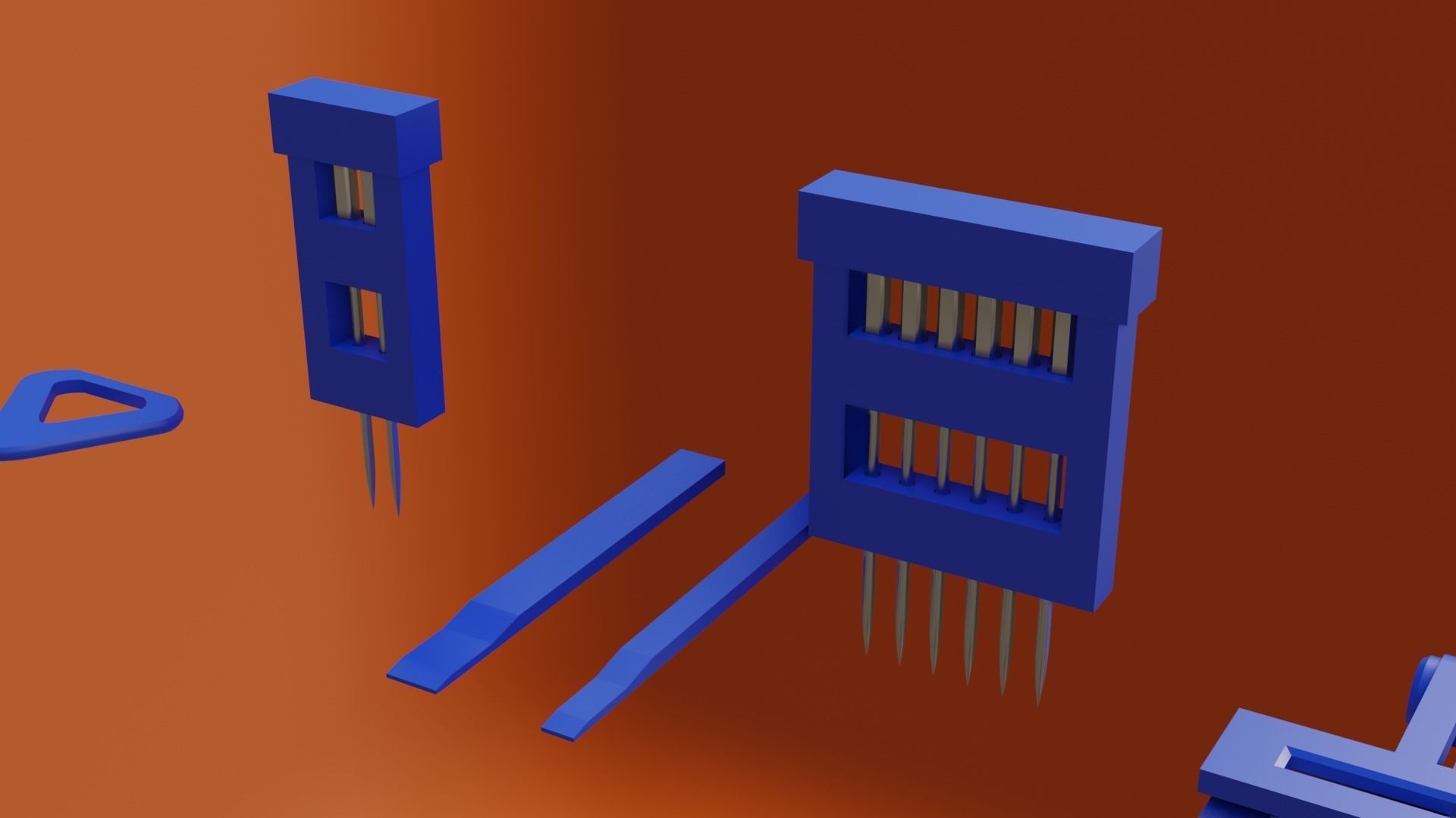 3D Printable Faux Leather DIY Stitching Chisel 3D print model_15