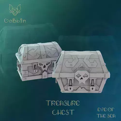 Treasure Chest - Eye of The Sea 3D print model