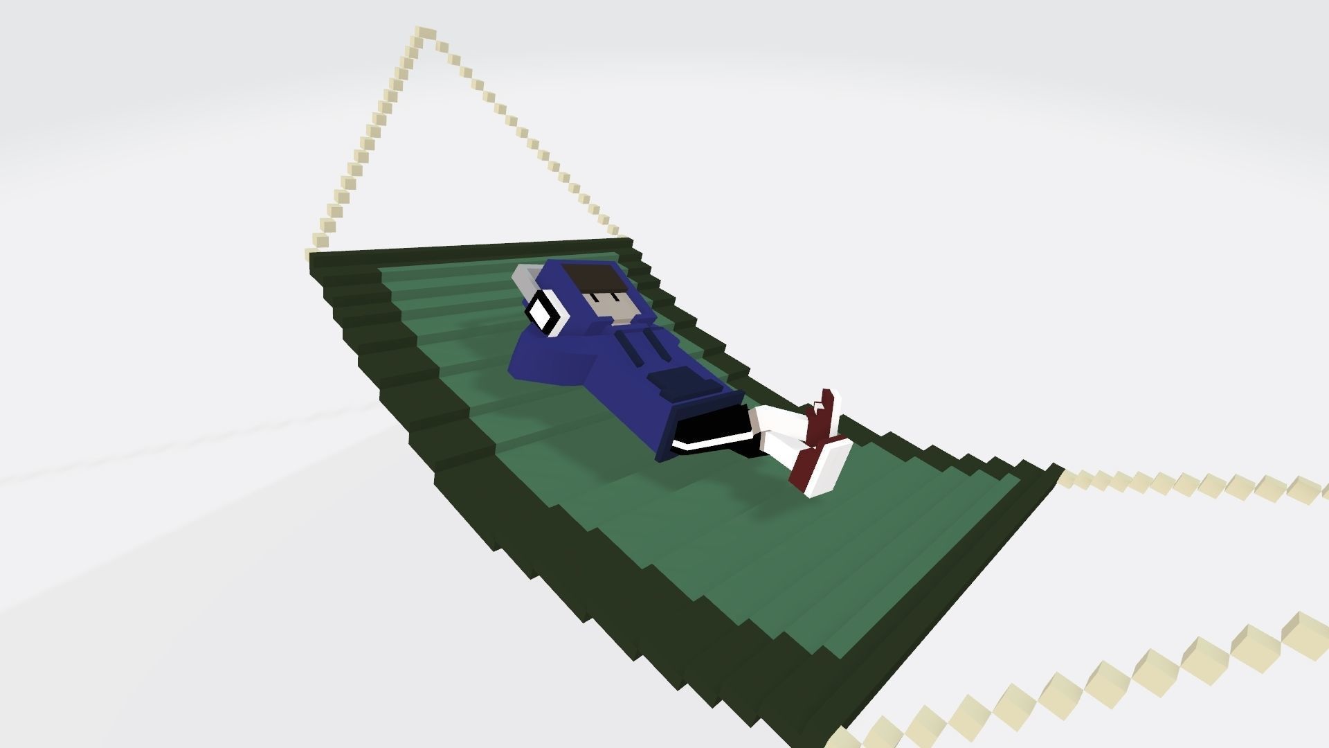 Voxel guy character Lucas Low-poly 3D model_2