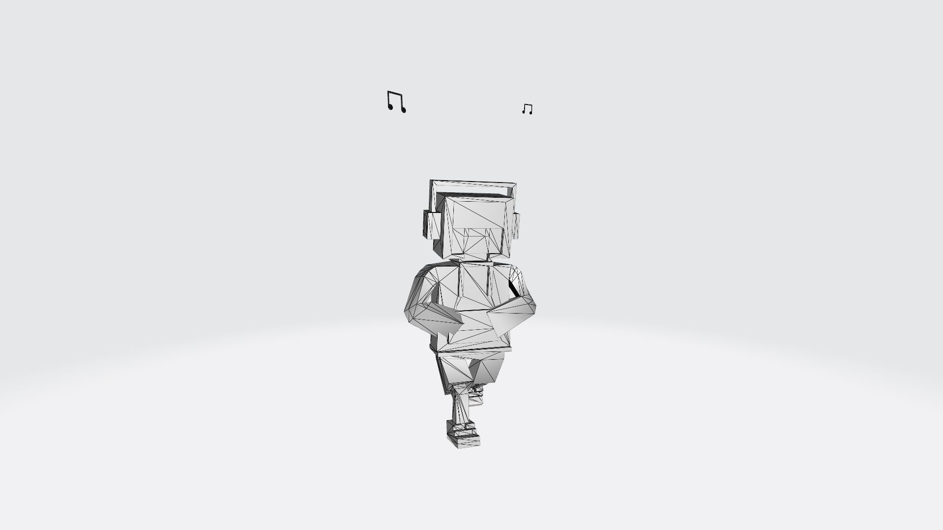 Voxel guy character Lucas Low-poly 3D model_10