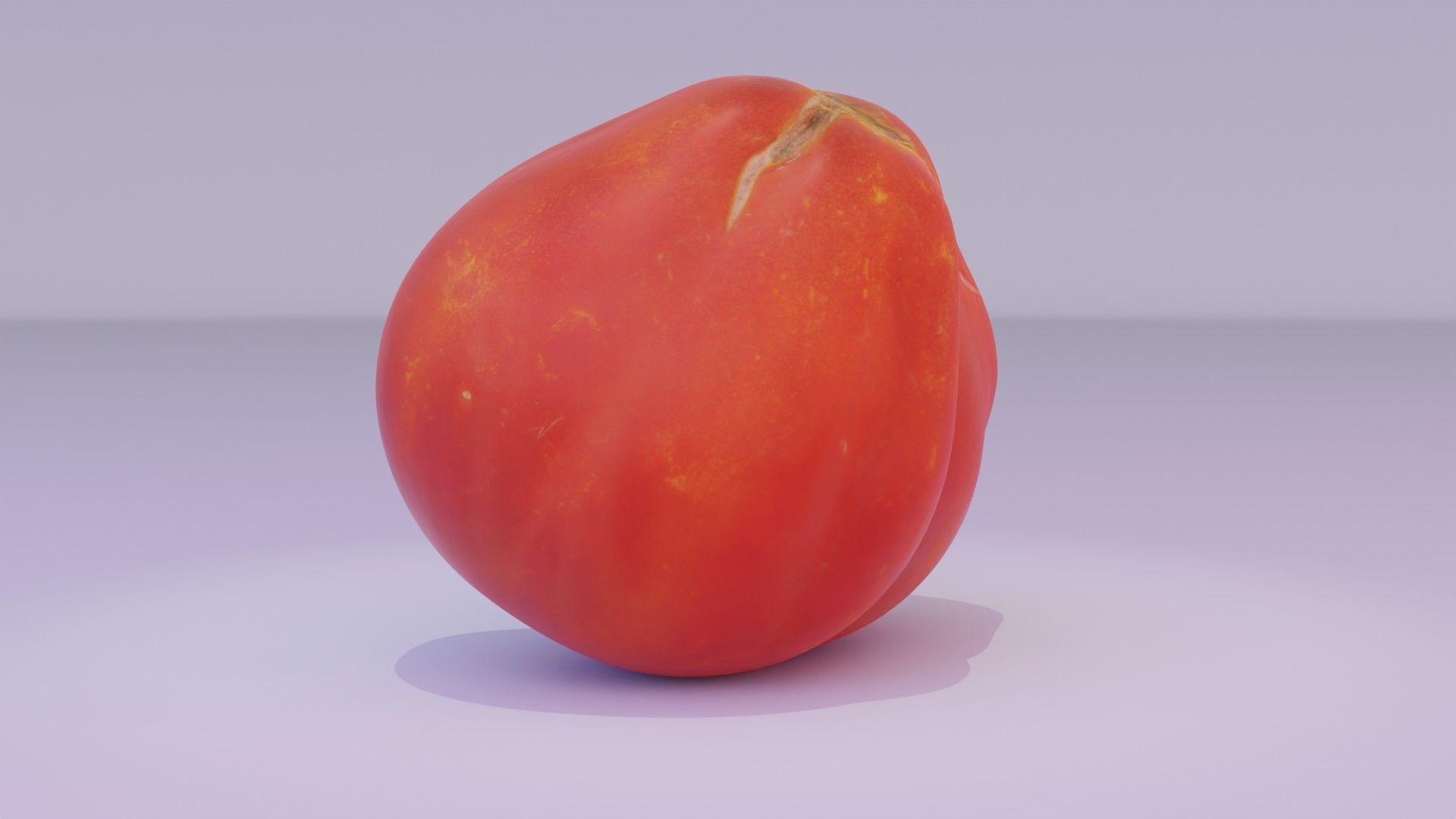 Tomato 08 Low-poly 3D model_12