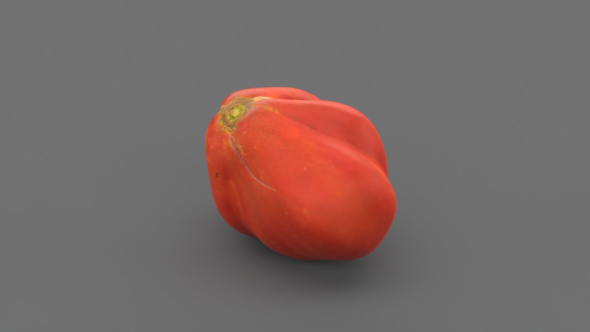 Tomato 08 Low-poly 3D model_21
