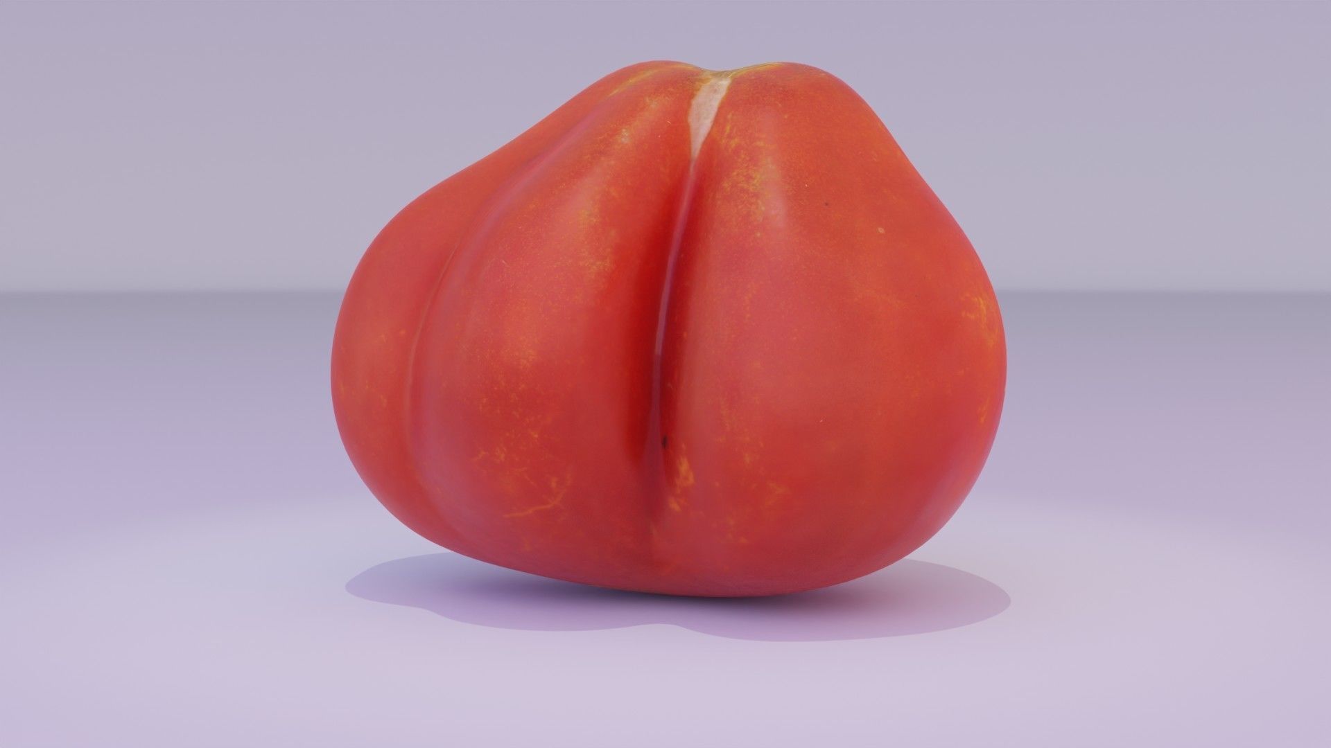 Tomato 08 Low-poly 3D model_15
