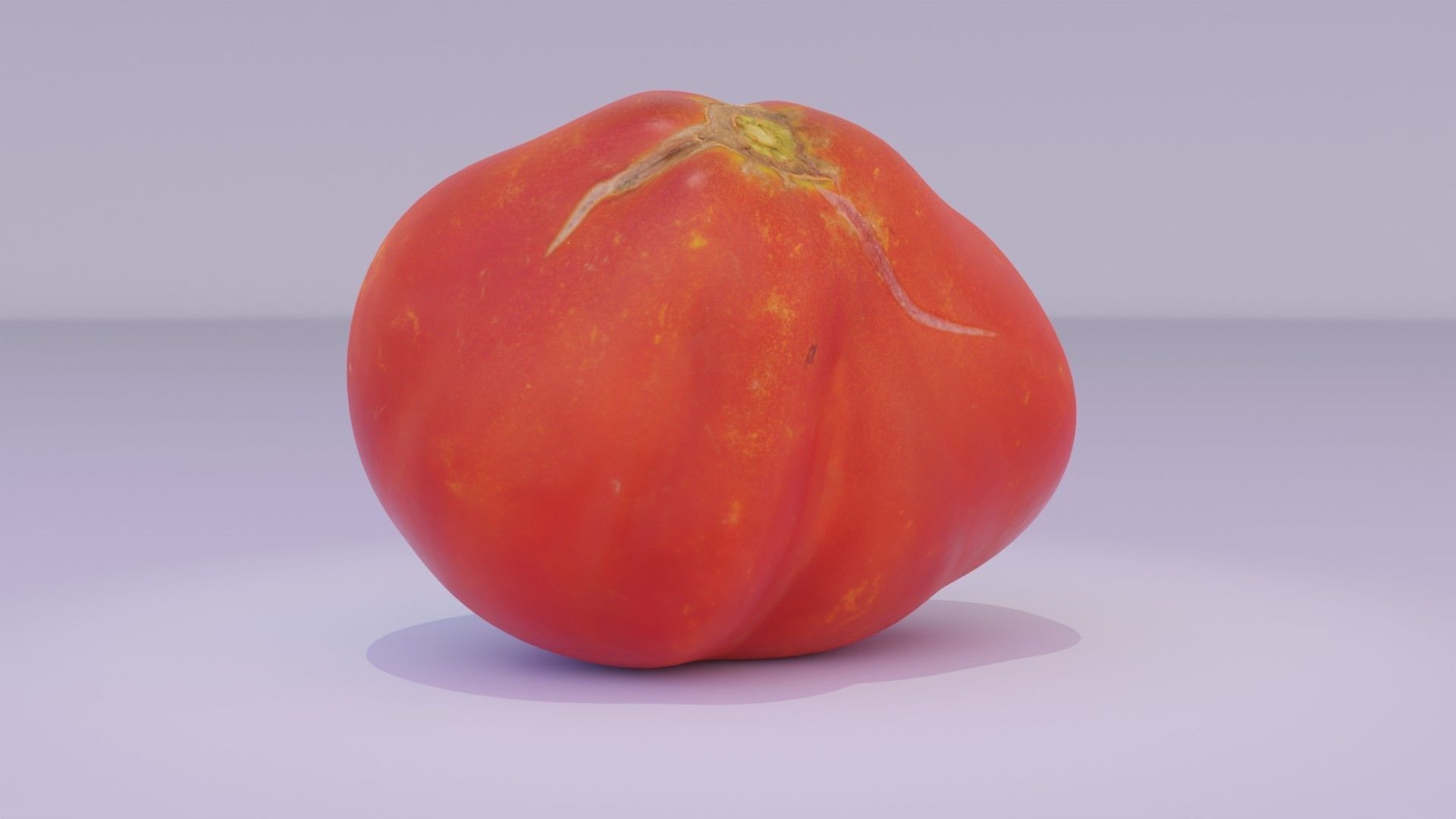 Tomato 08 Low-poly 3D model_11