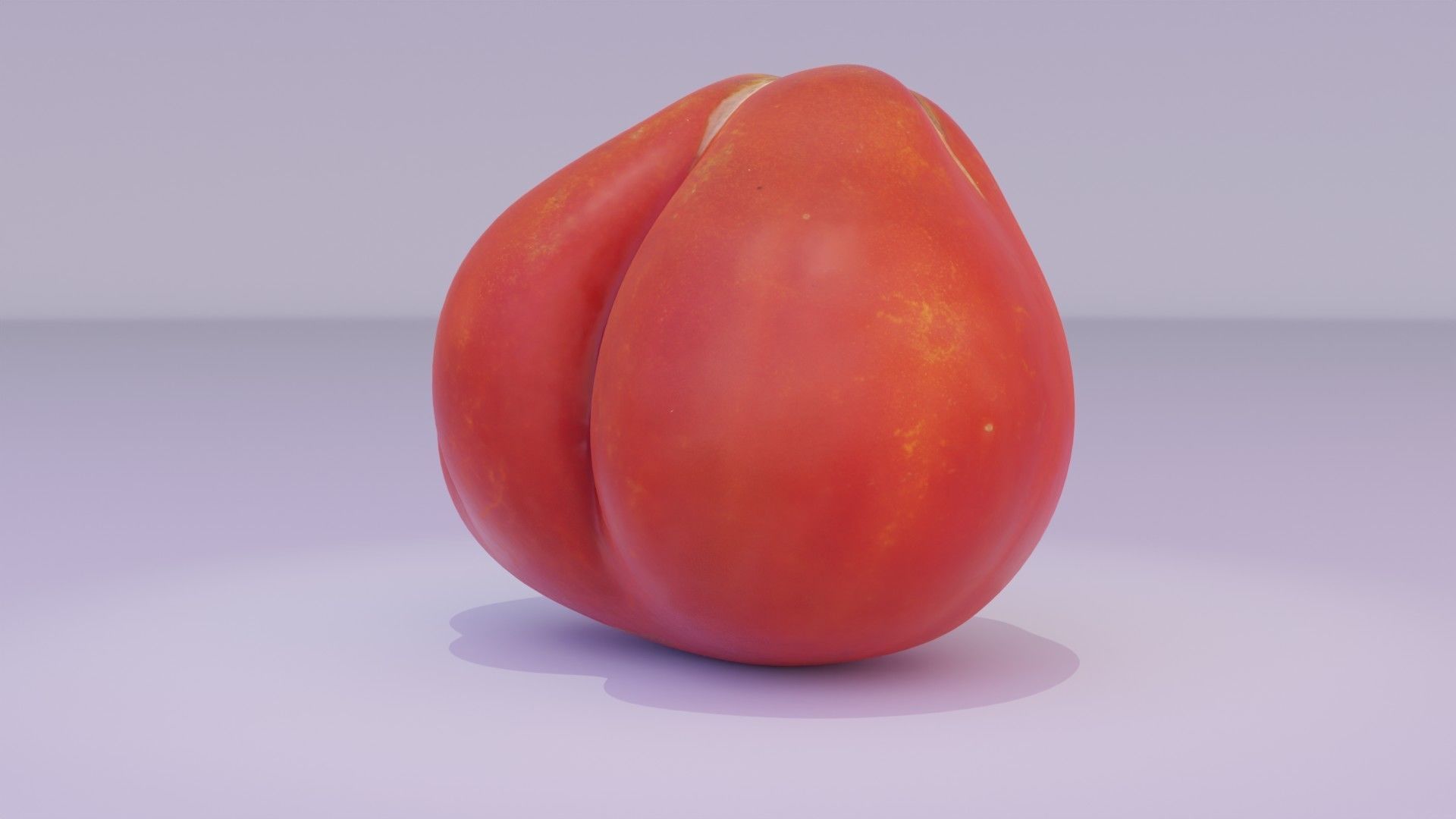 Tomato 08 Low-poly 3D model_14