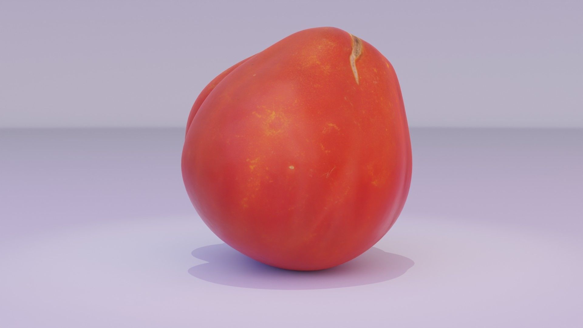 Tomato 08 Low-poly 3D model_13