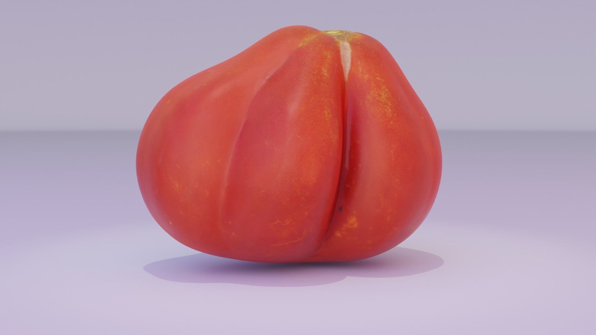 Tomato 08 Low-poly 3D model_16