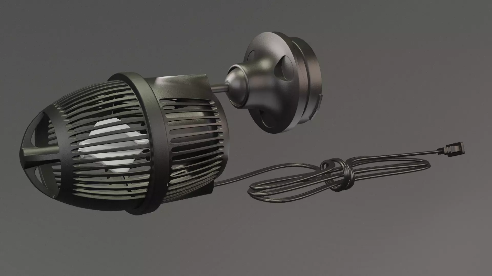 Wave pump Free low-poly 3D model