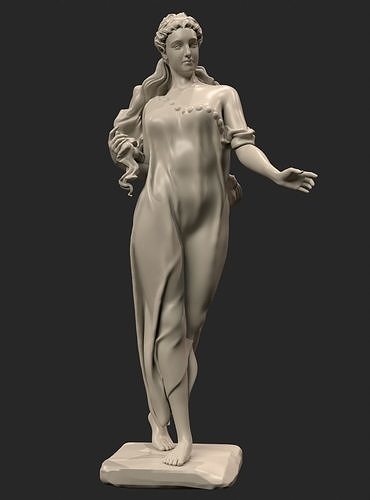 Greece statue 3D model