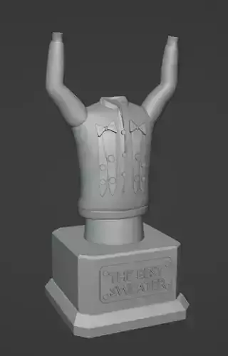 sweater best statue