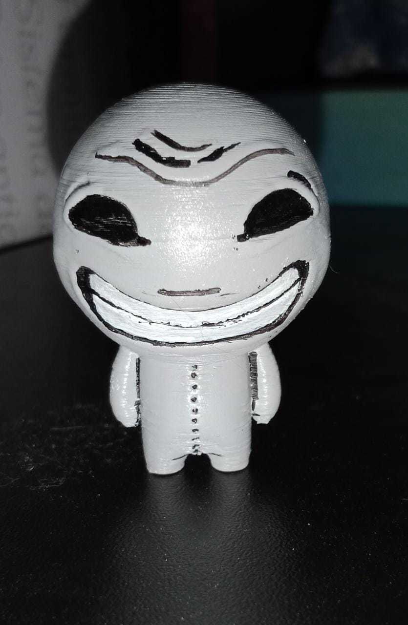 Envy The Binding of Isaac Mini Character 3D print model_1