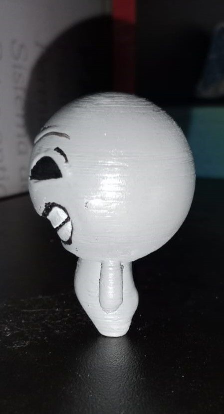 Envy The Binding of Isaac Mini Character 3D print model_2