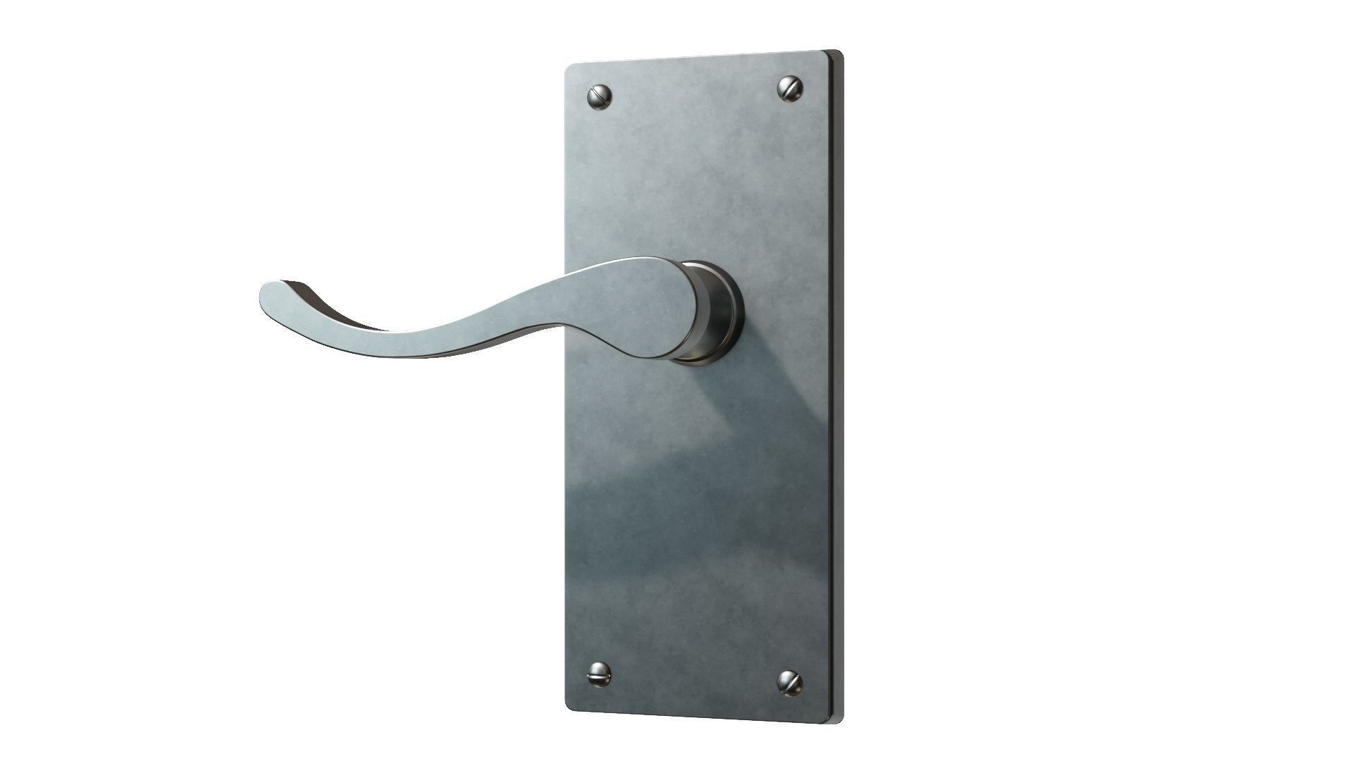 Door Handle 3D Model 3D model_4