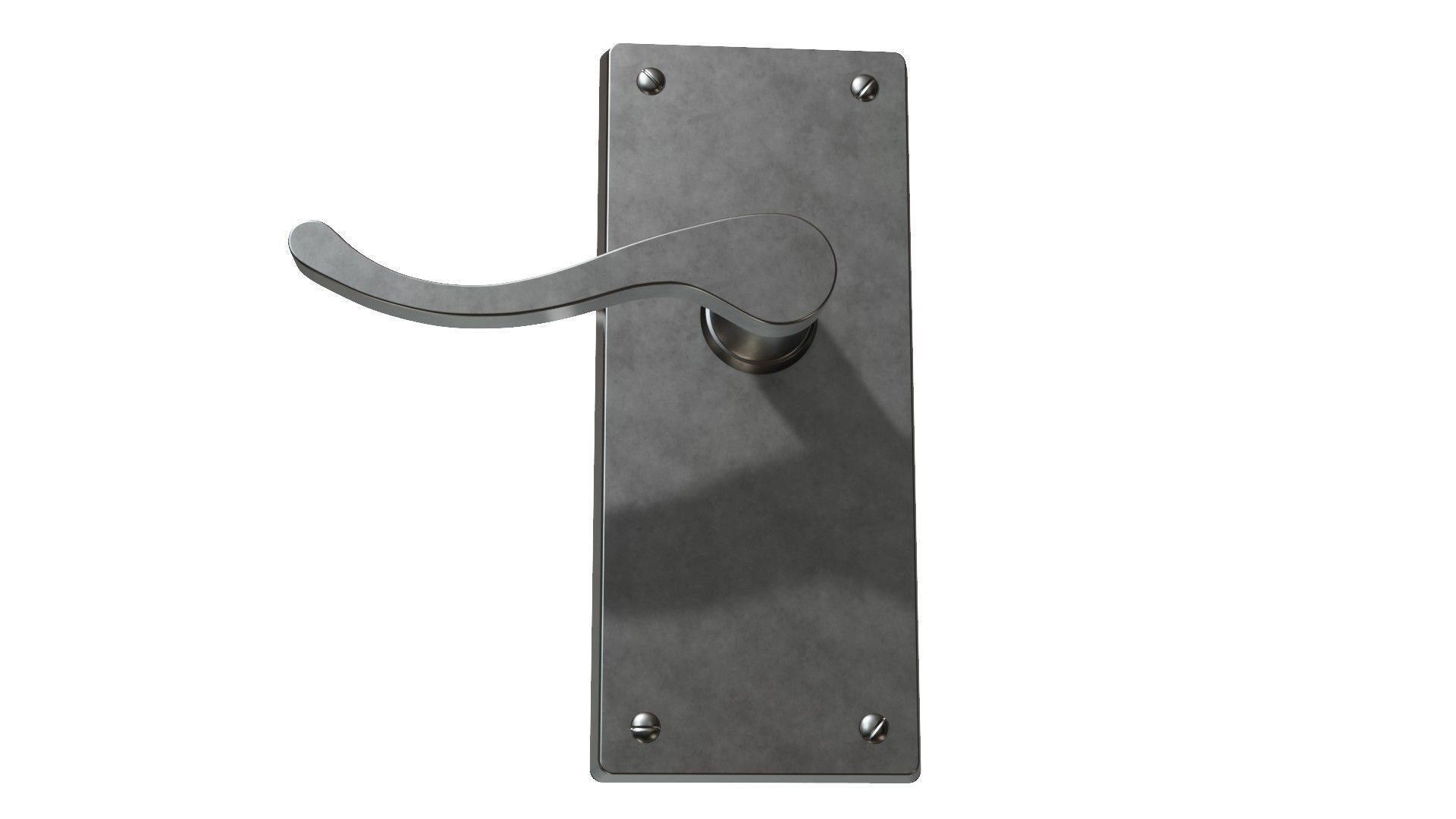 Door Handle 3D Model 3D model_12