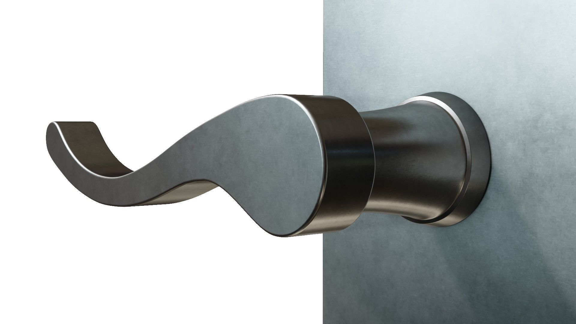 Door Handle 3D Model 3D model_3