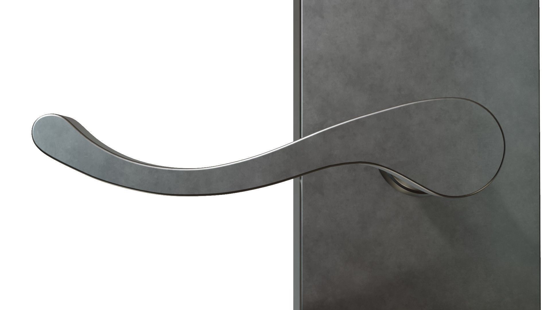 Door Handle 3D Model 3D model_8